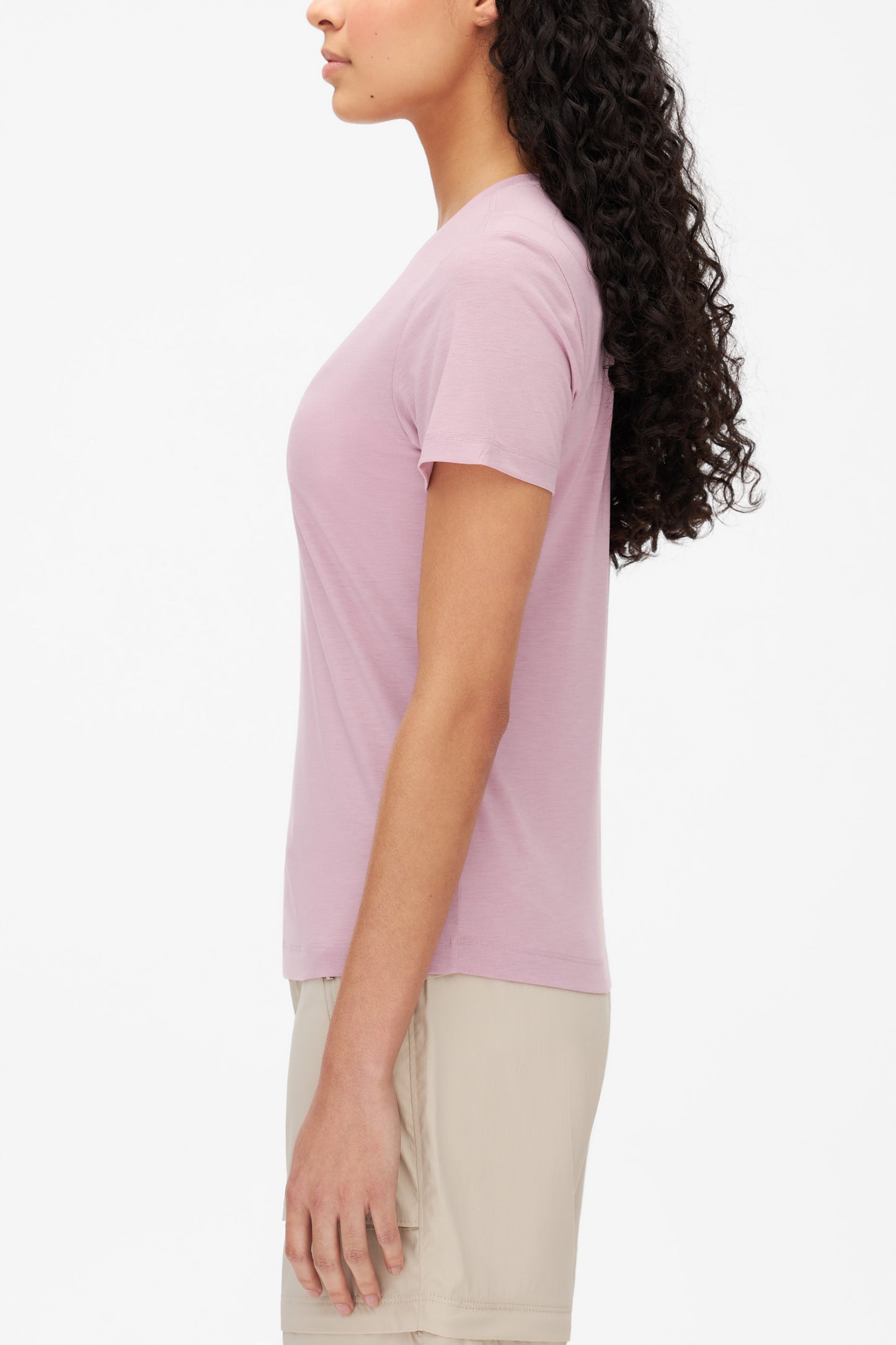 T-shirt actif avec impression - Femme && ROSE