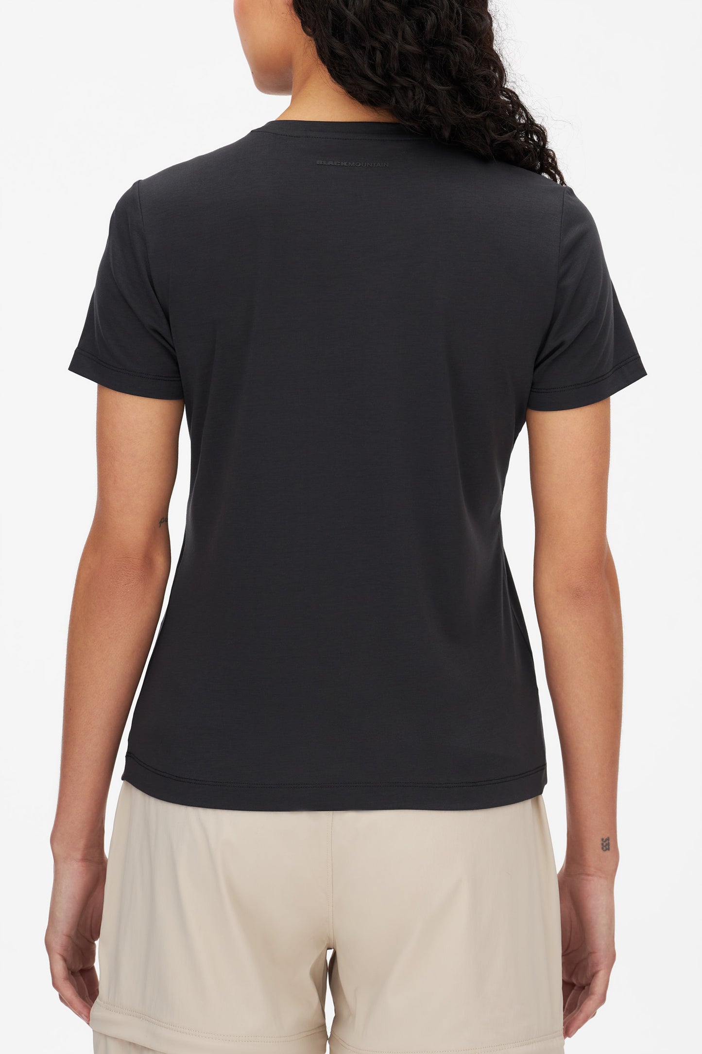 T-shirt actif avec impression - Femme && GRIS FONCE