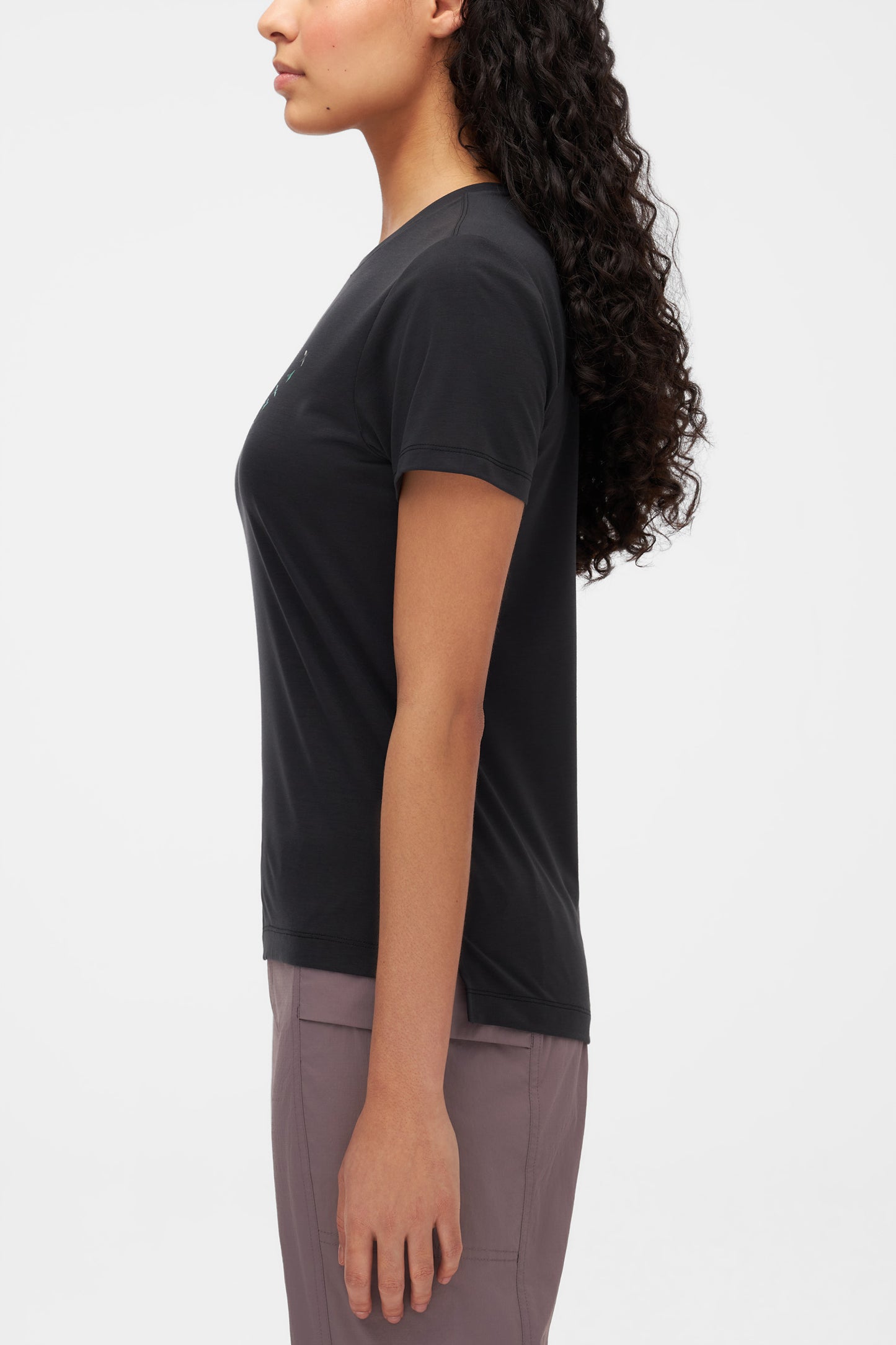 T-shirt sport polyvalent - Femme && GRIS FONCE