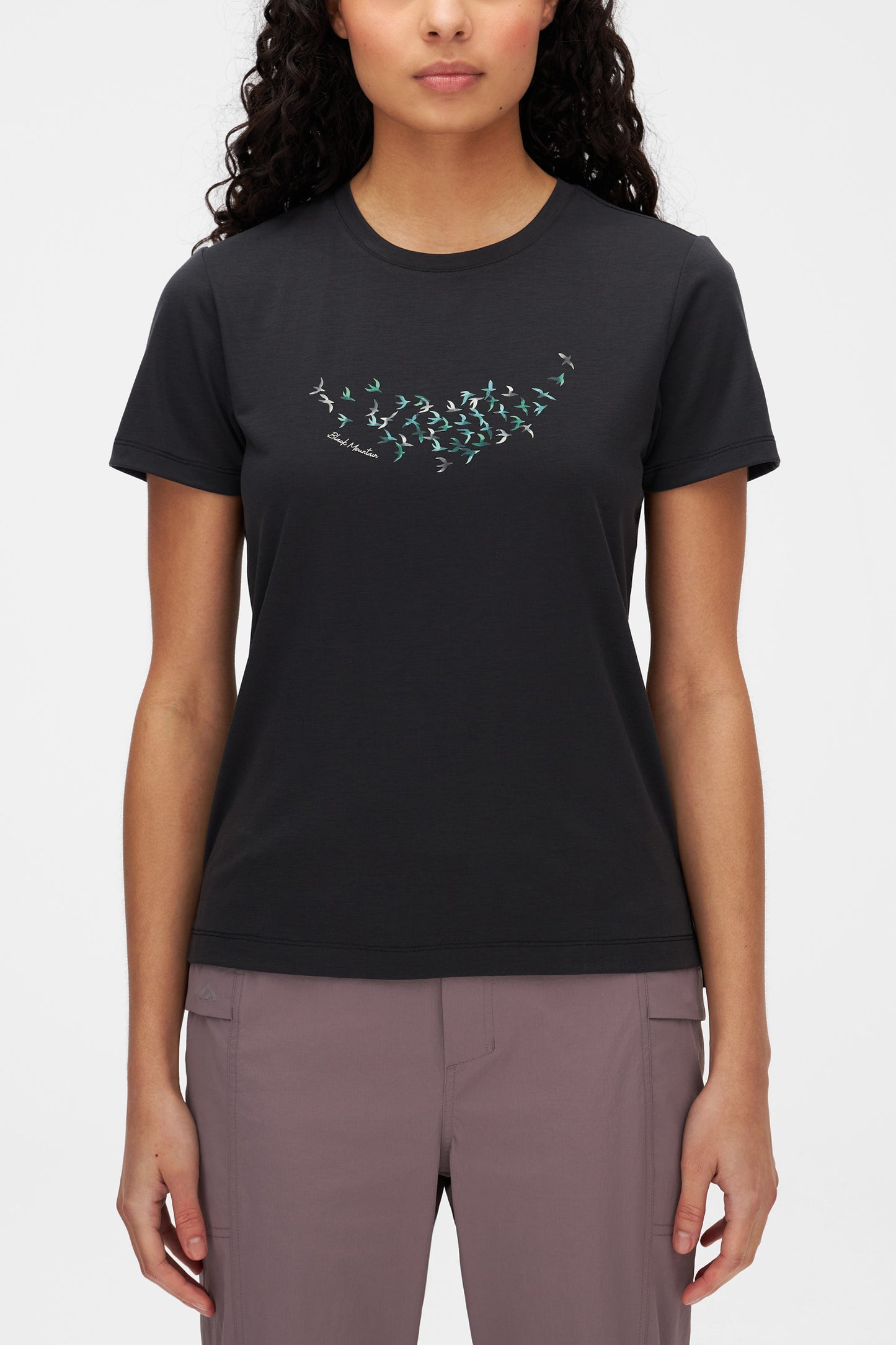 T-shirt sport polyvalent - Femme && GRIS FONCE