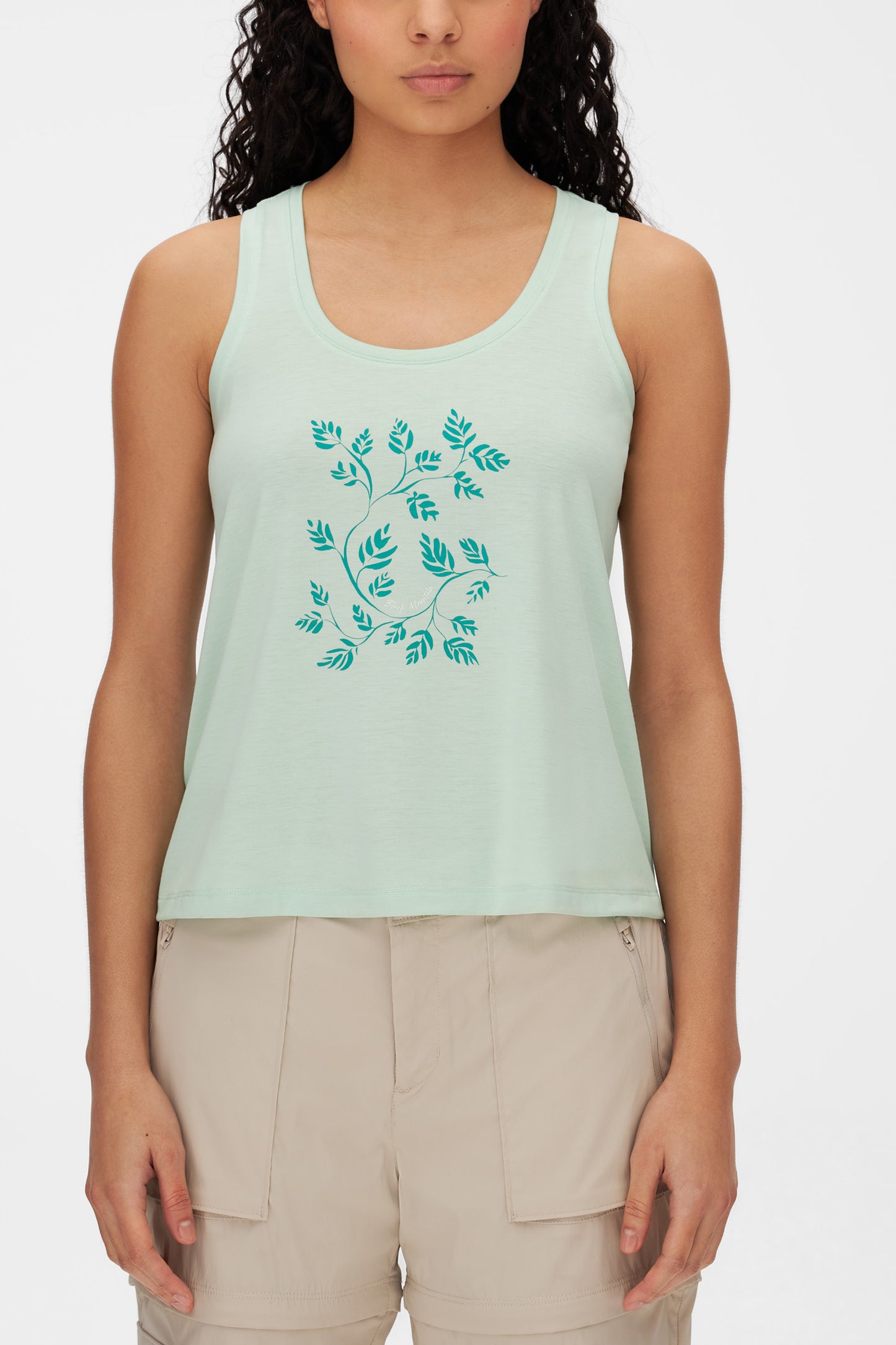 Camisole active en lyocell - Femme && VERT