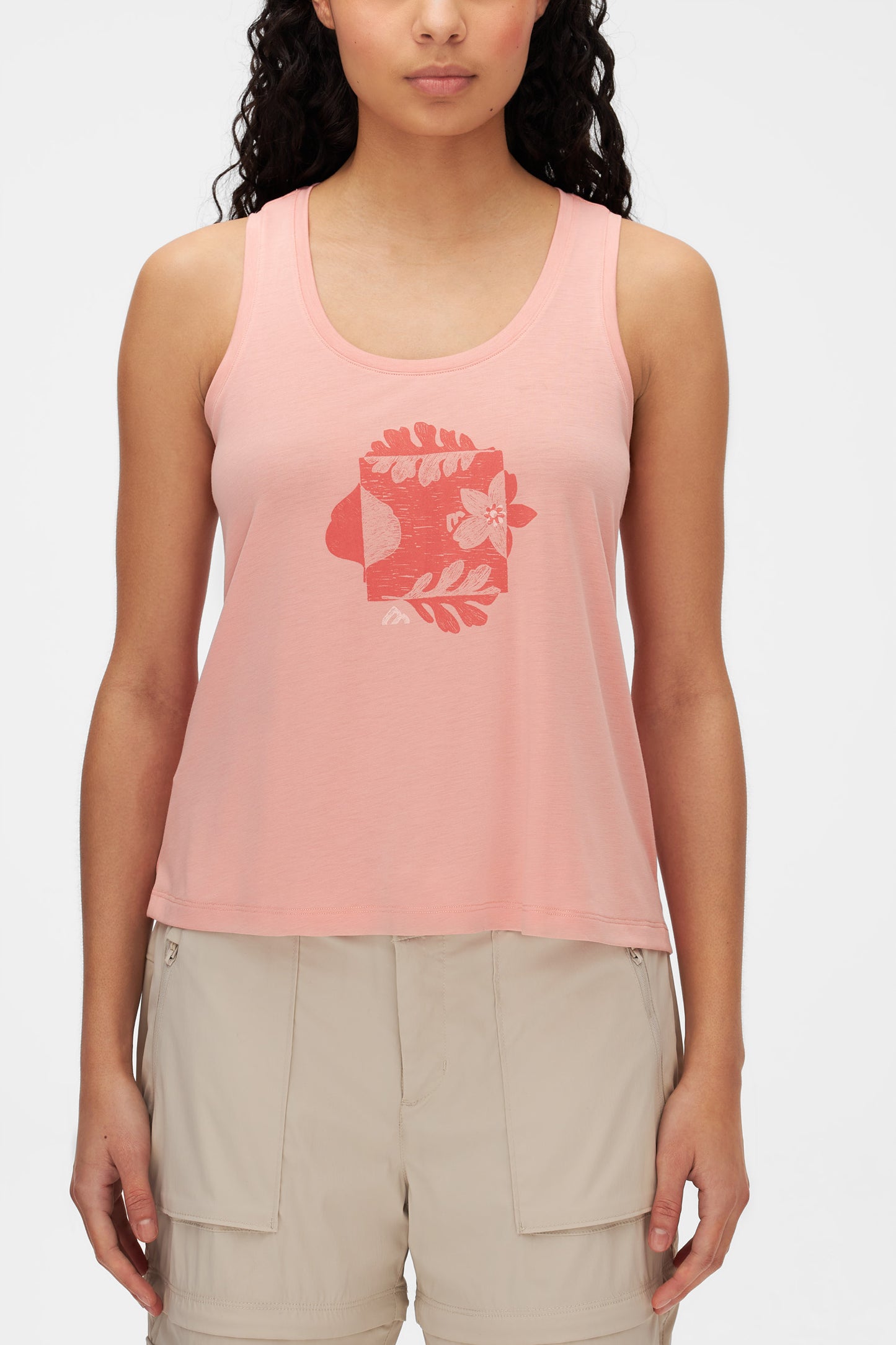 Camisole active en lyocell - Femme && CORAIL