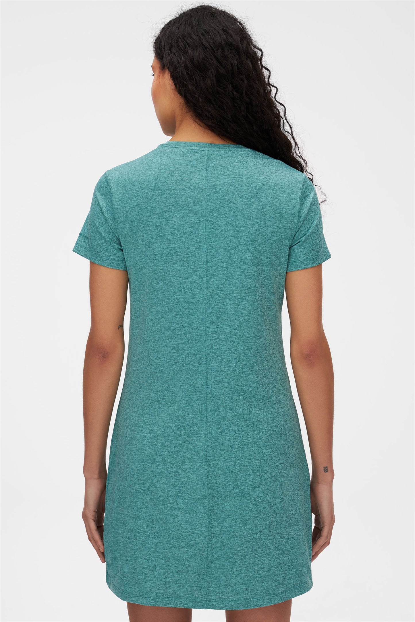 Robe t-shirt à séchage rapide - Femme && VERT MIXTE