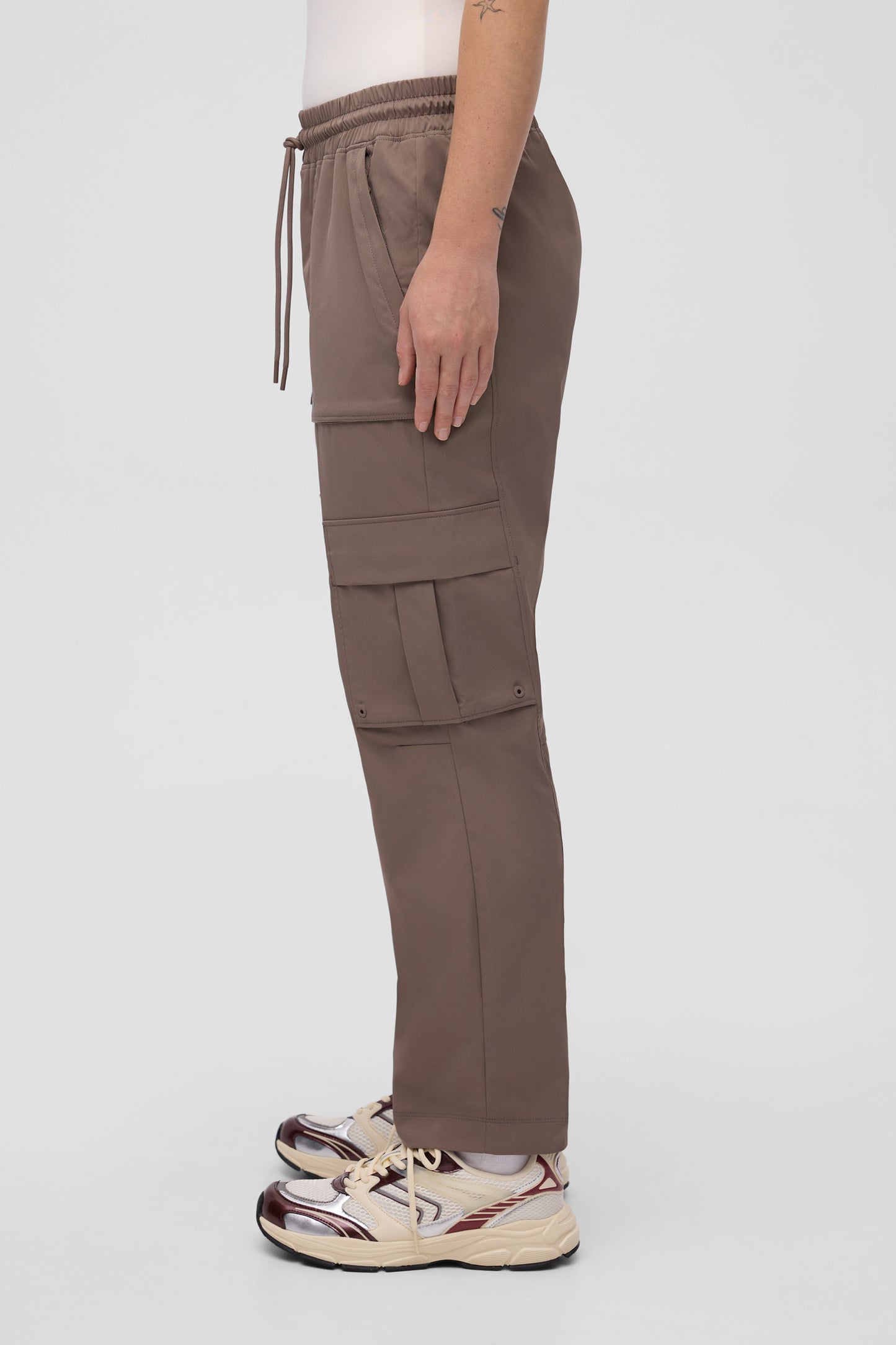 Pantalon cargo technique à séchage rapide - Femme && TAUPE