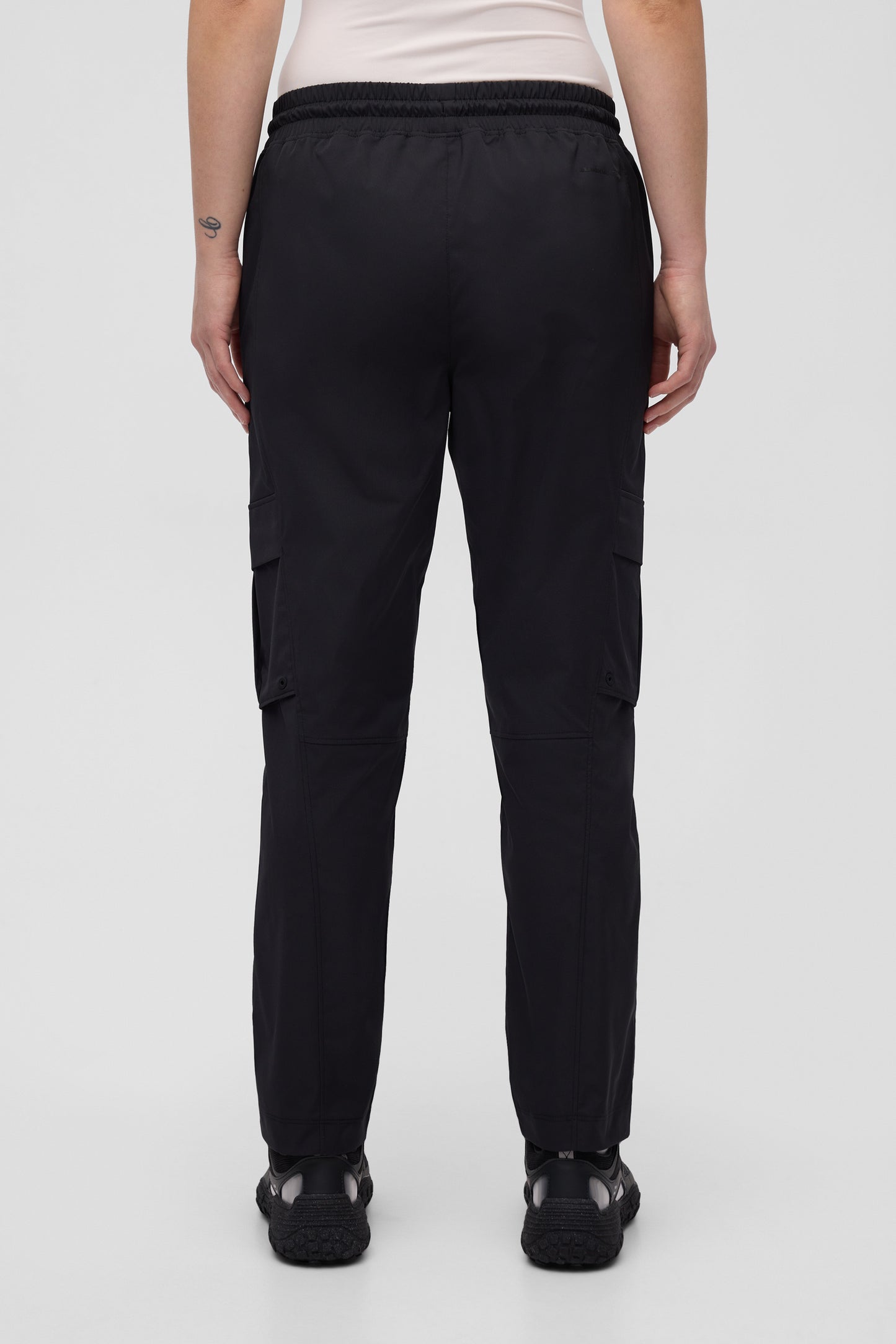 Pantalon cargo technique à séchage rapide - Femme && GRIS FONCE