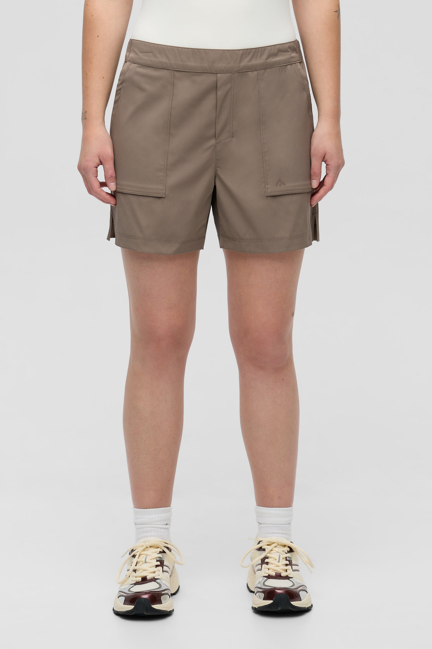 Short cargo technique à séchage rapide - Femme && TAUPE