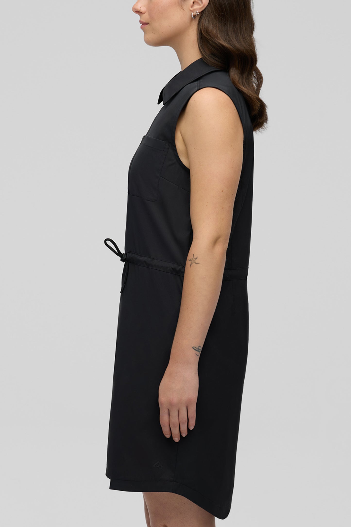 Robe technique à séchage rapide - Femme && GRIS FONCE