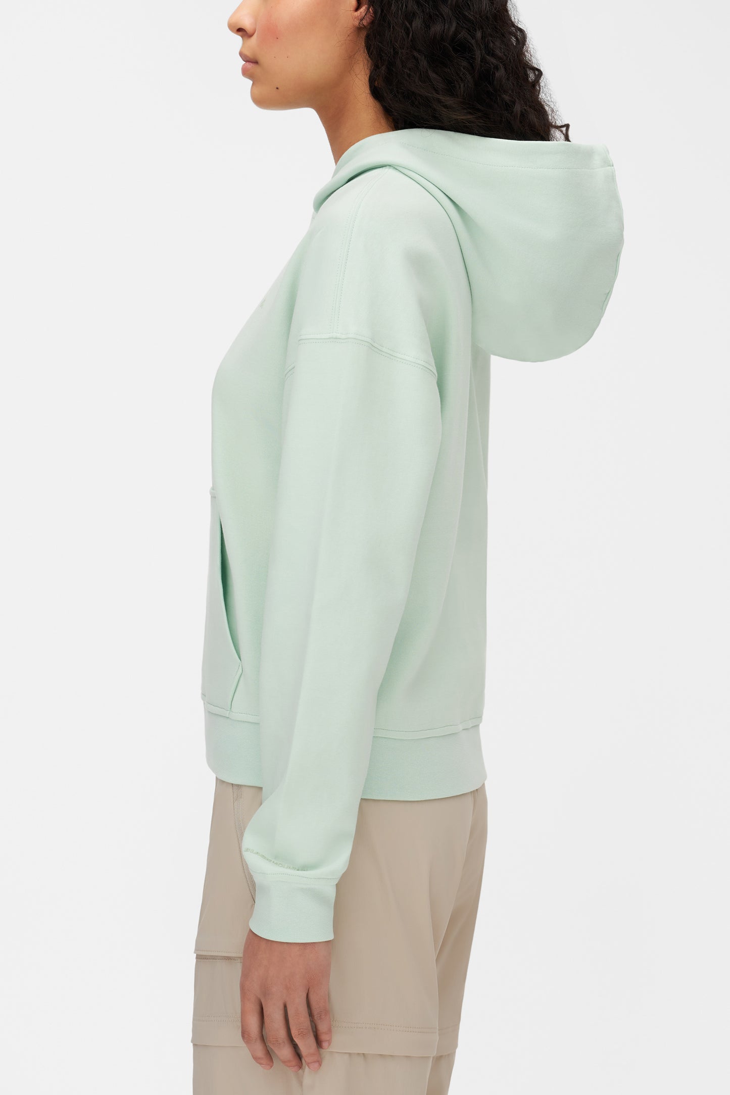 Chandail sport à capuchon - Femme && VERT