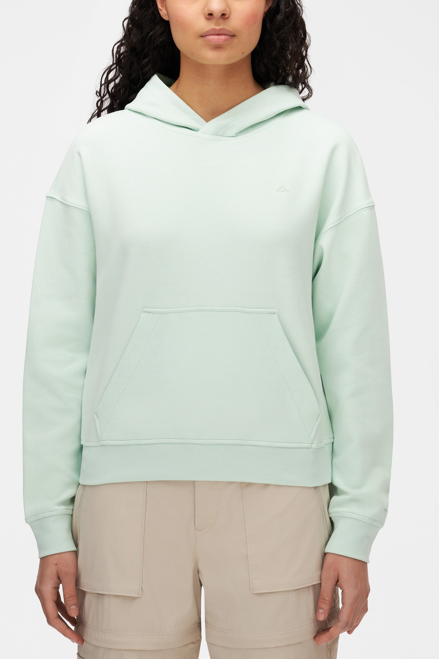 Chandail sport à capuchon - Femme && VERT