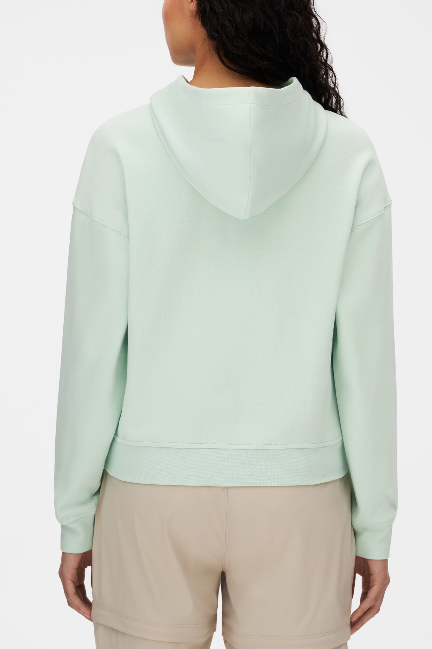 Chandail sport à capuchon - Femme && VERT