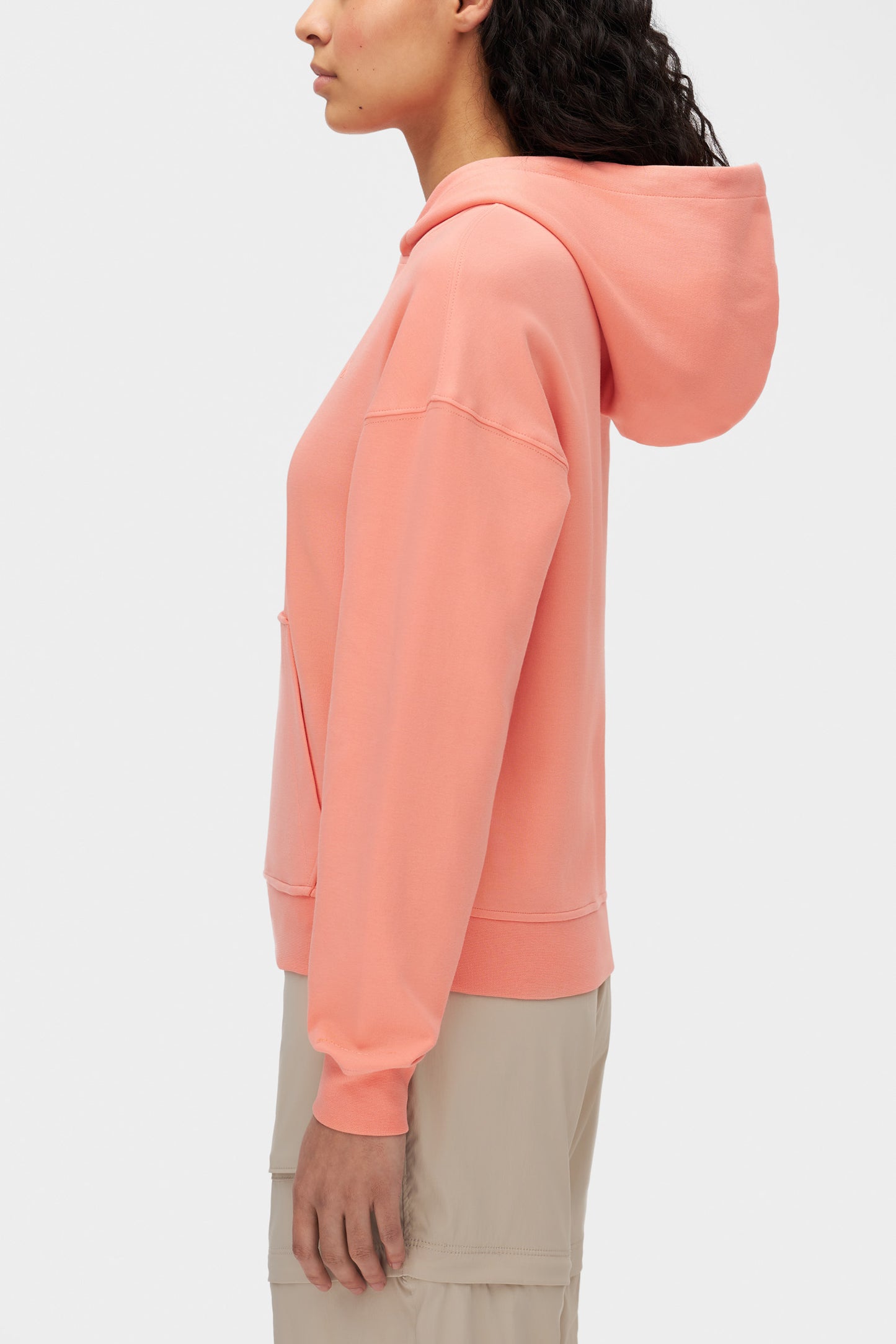 Chandail sport à capuchon - Femme && ROSE