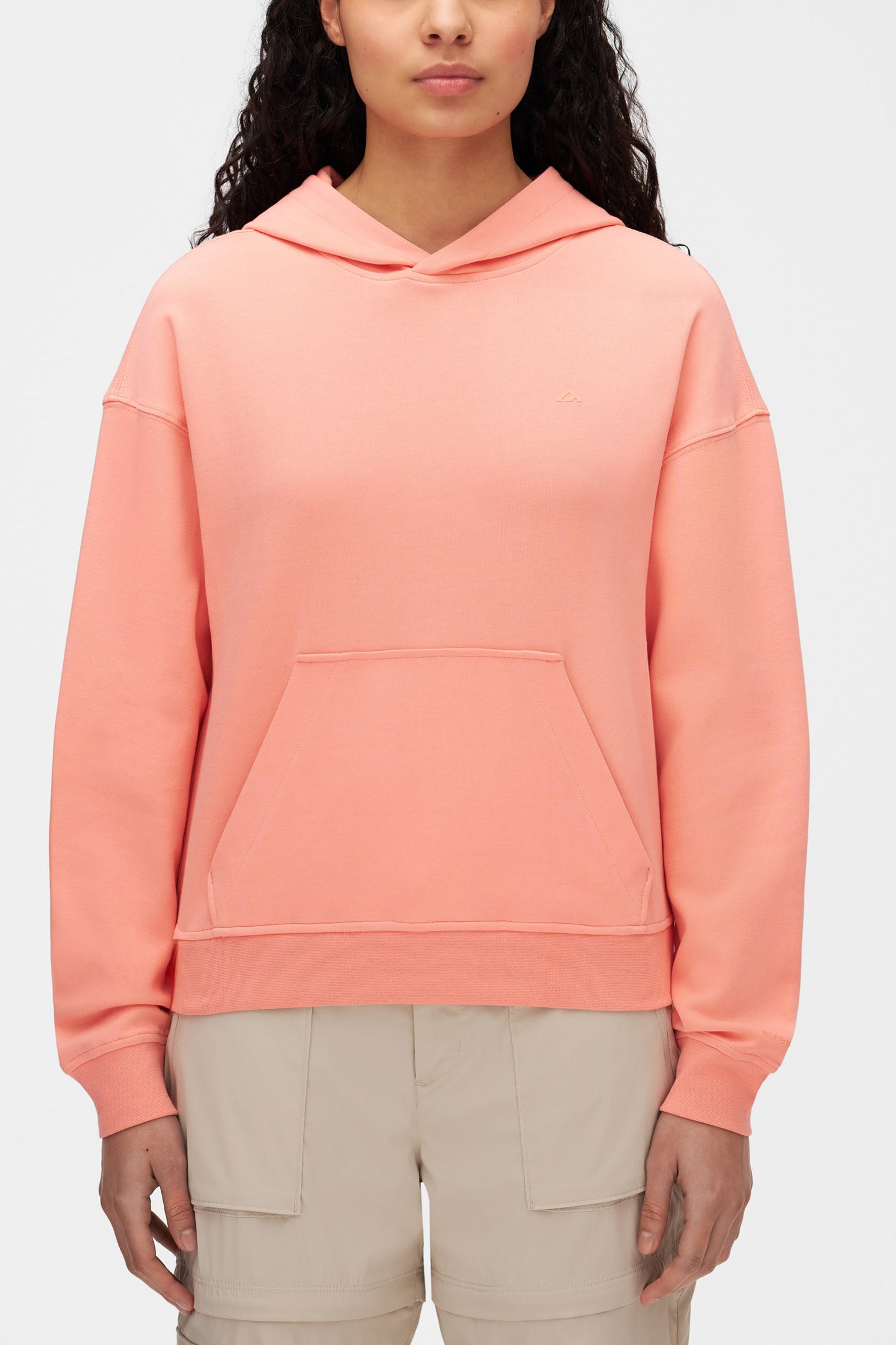 Chandail sport à capuchon - Femme && ROSE