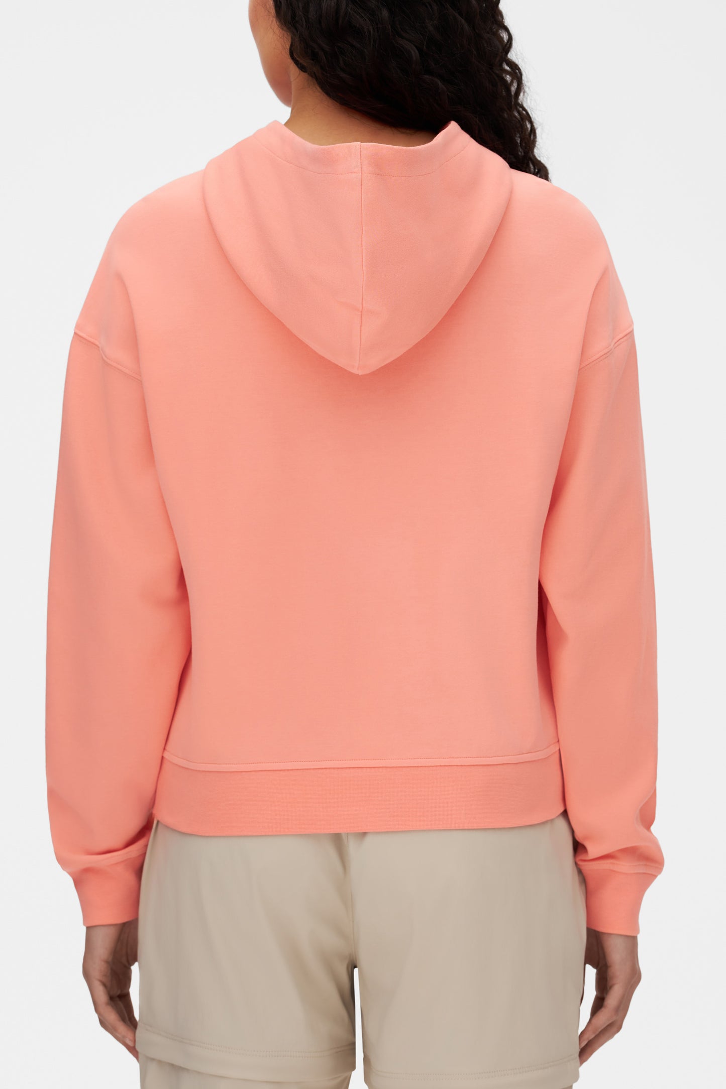 Chandail sport à capuchon - Femme && ROSE