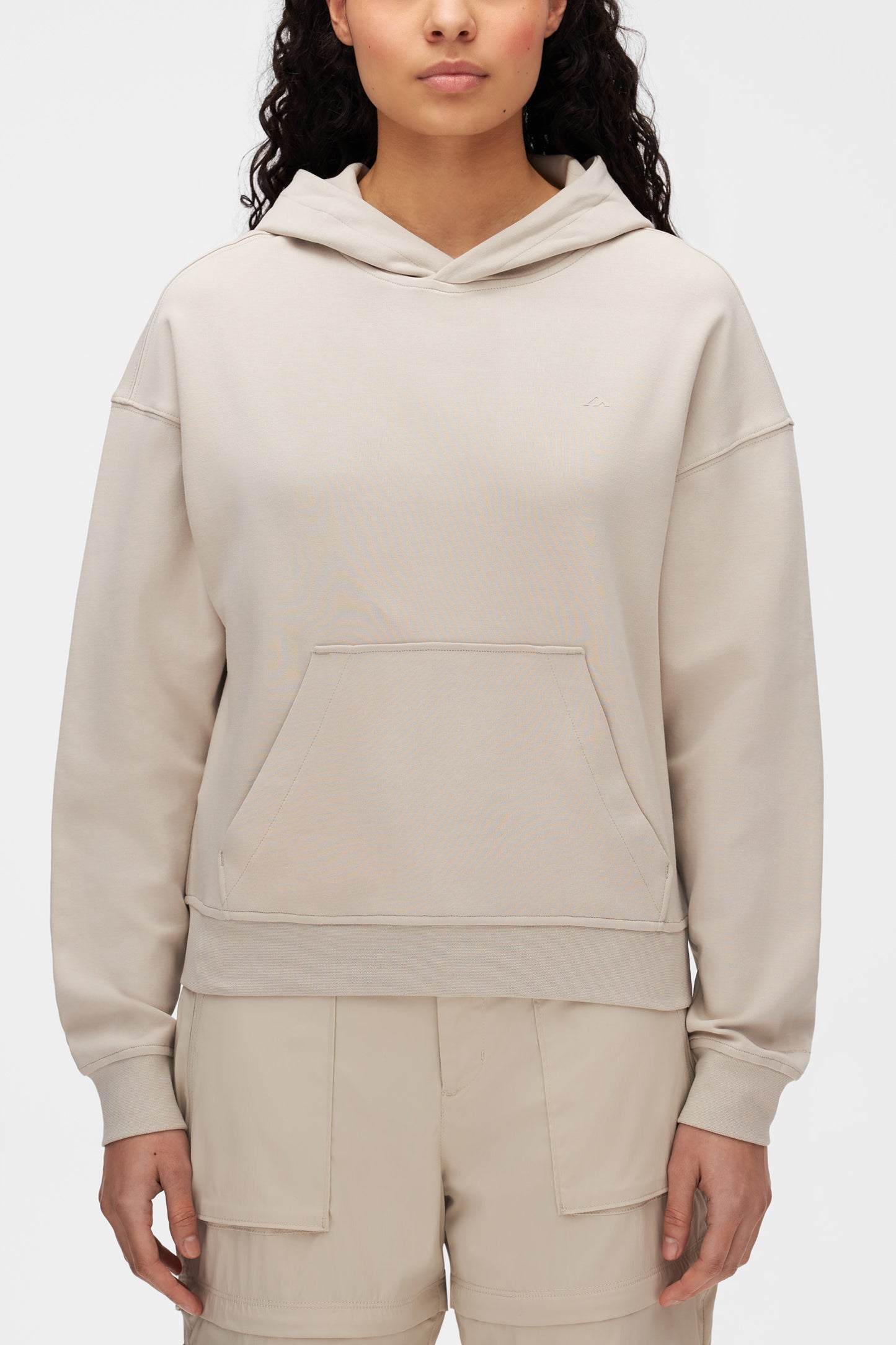 Chandail sport à capuchon - Femme && GRIS