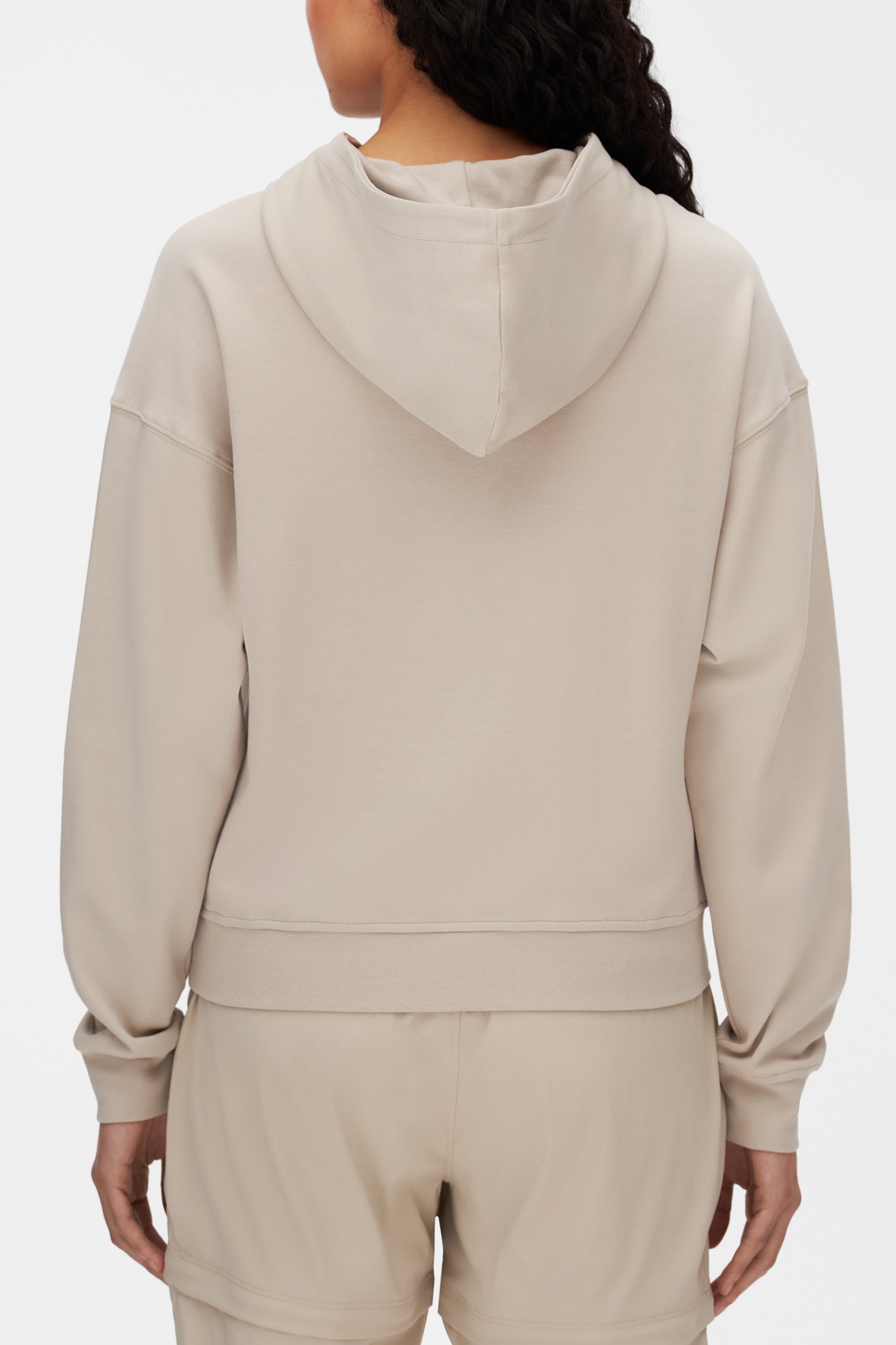 Chandail sport à capuchon - Femme && GRIS