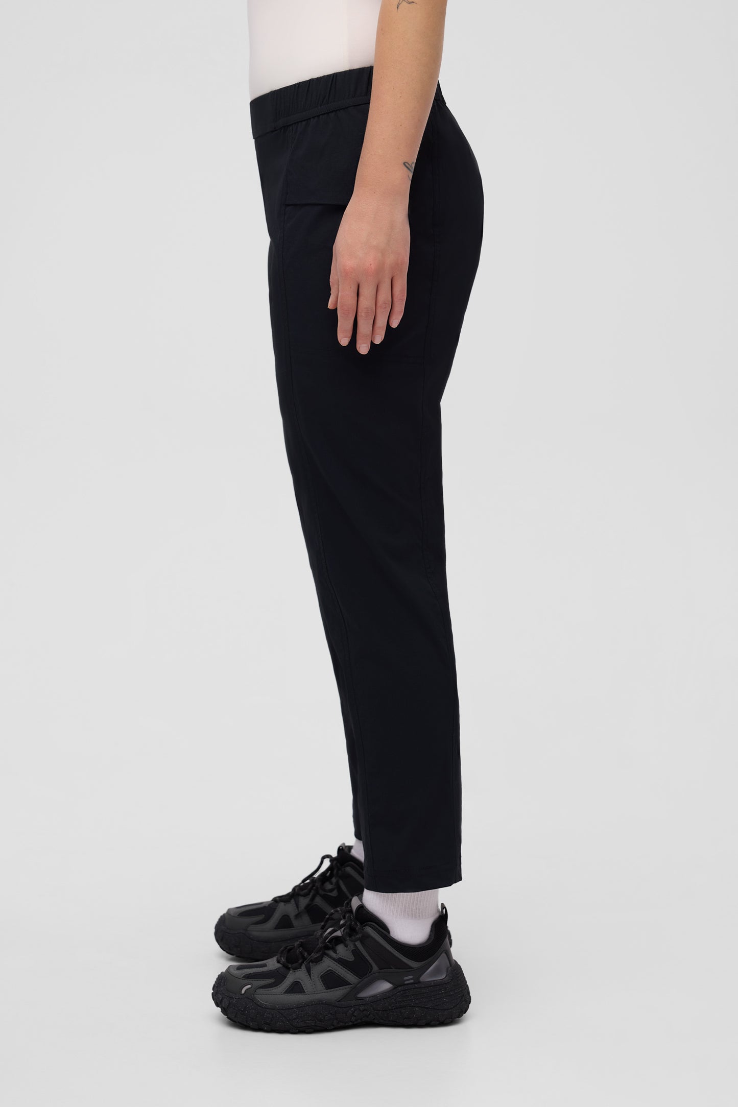 Pantalon technique à séchage rapide - Femme && GRIS FONCE