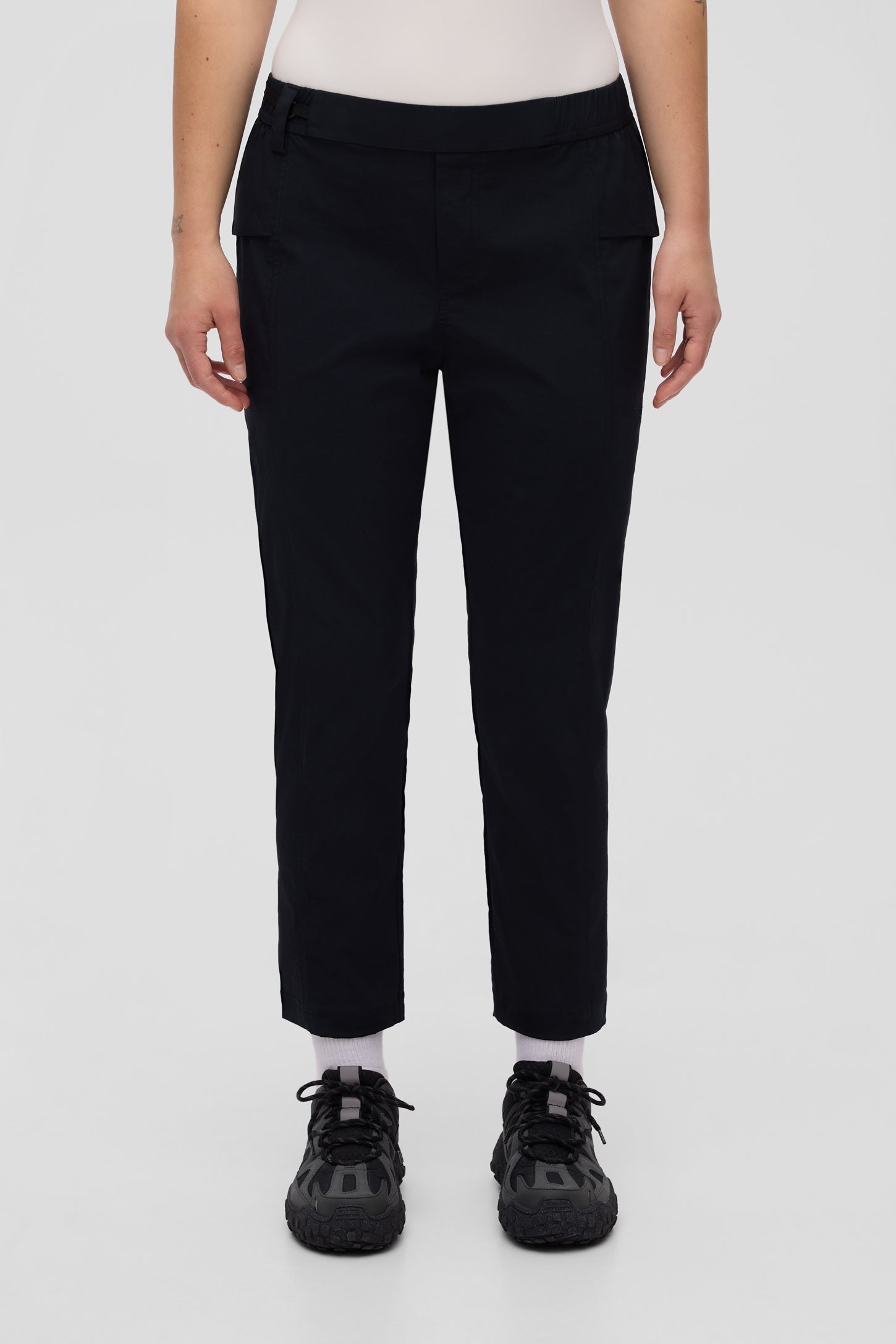 Pantalon technique à séchage rapide - Femme && GRIS FONCE