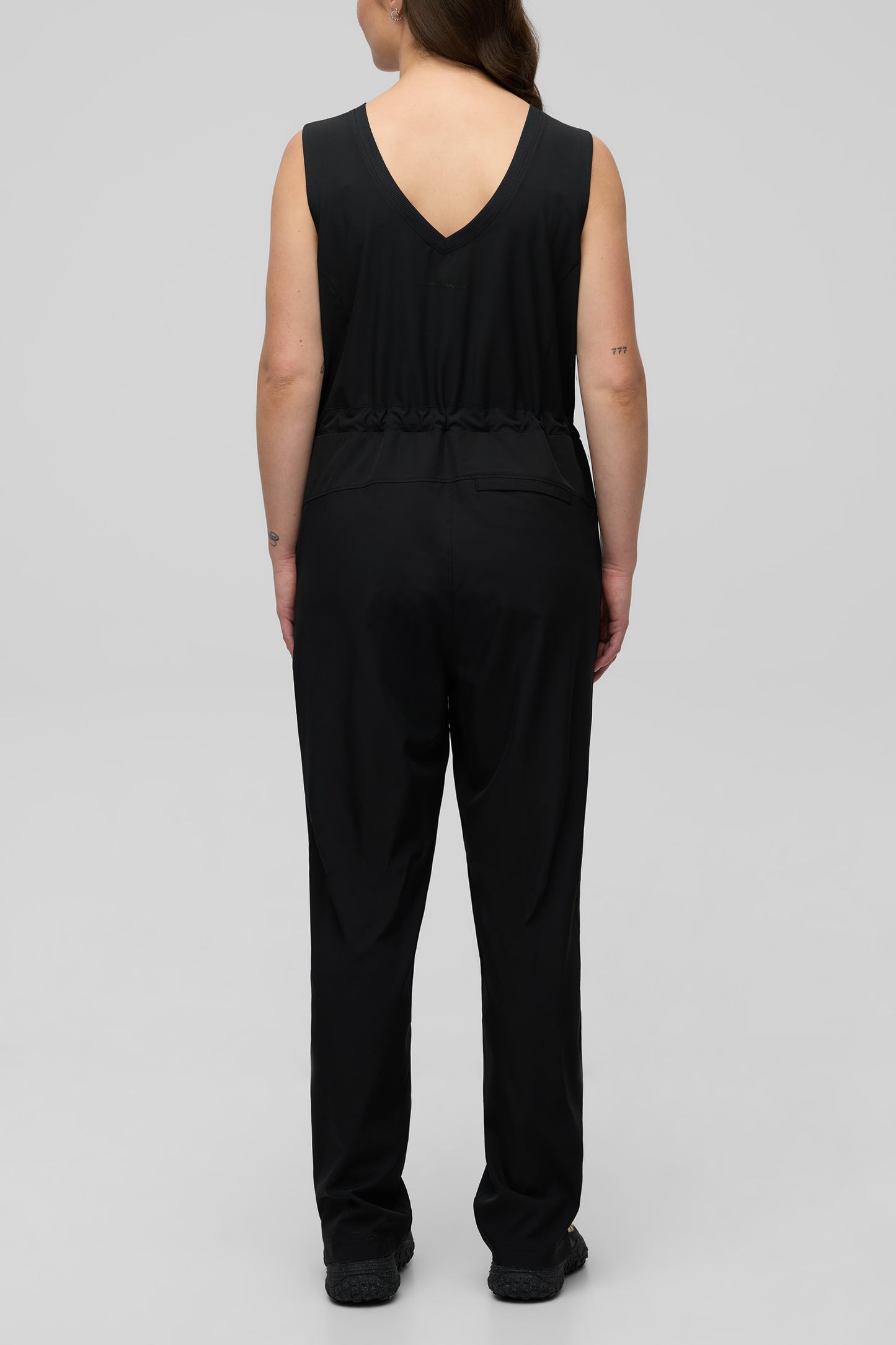 Combinaison extensible facile d'entretien - Femme && GRIS FONCE