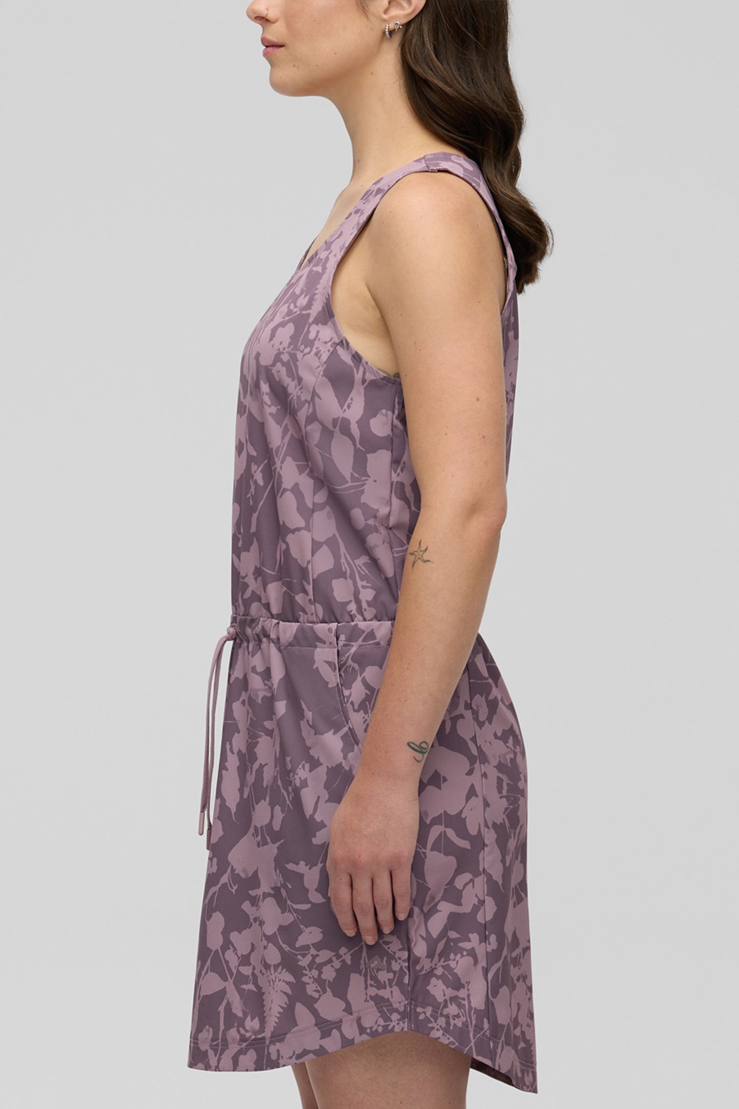 Robe extensible à séchage rapide - Femme && ROSE MULTI
