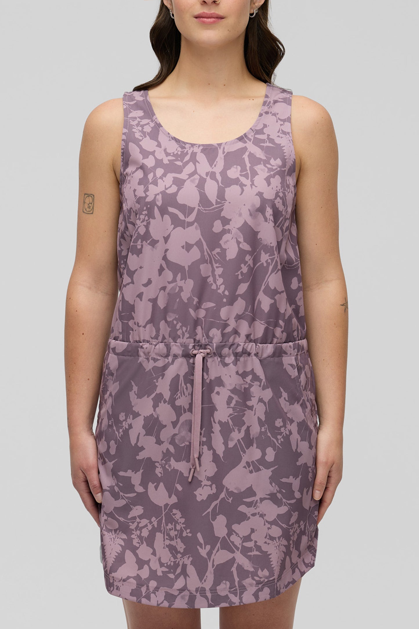 Robe extensible à séchage rapide - Femme && ROSE MULTI