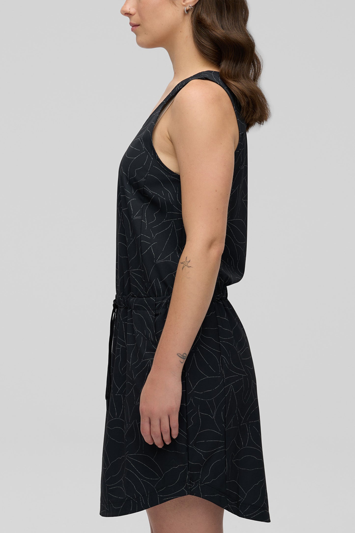 Robe extensible à séchage rapide - Femme && GRIS MULTI