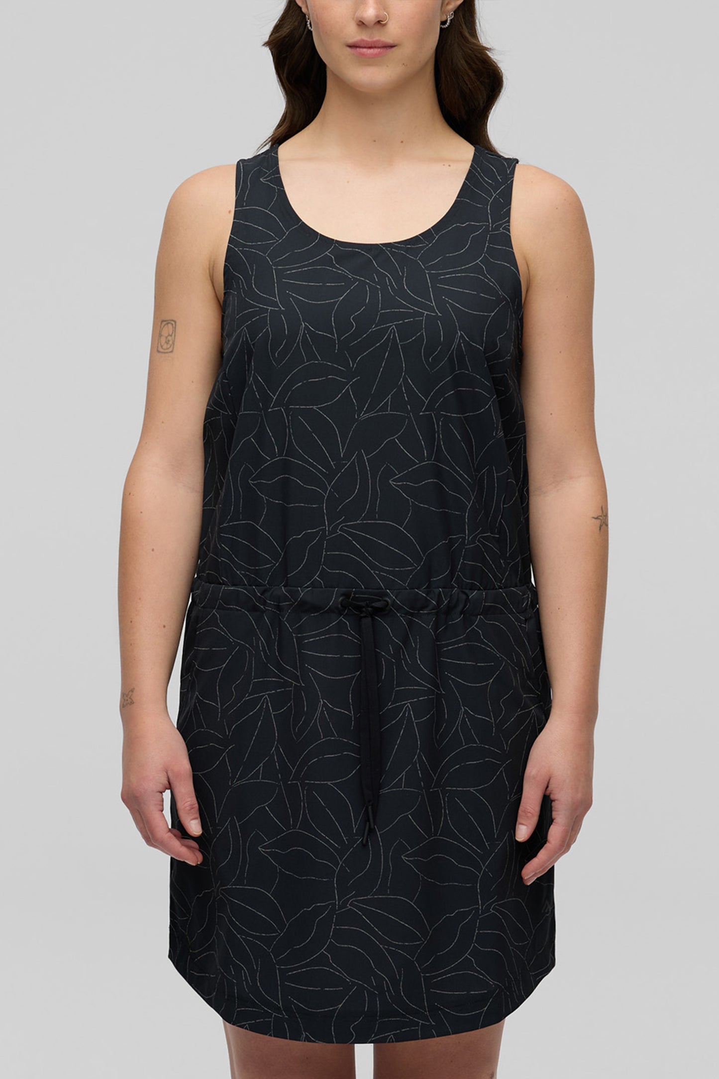Robe extensible à séchage rapide - Femme && GRIS MULTI