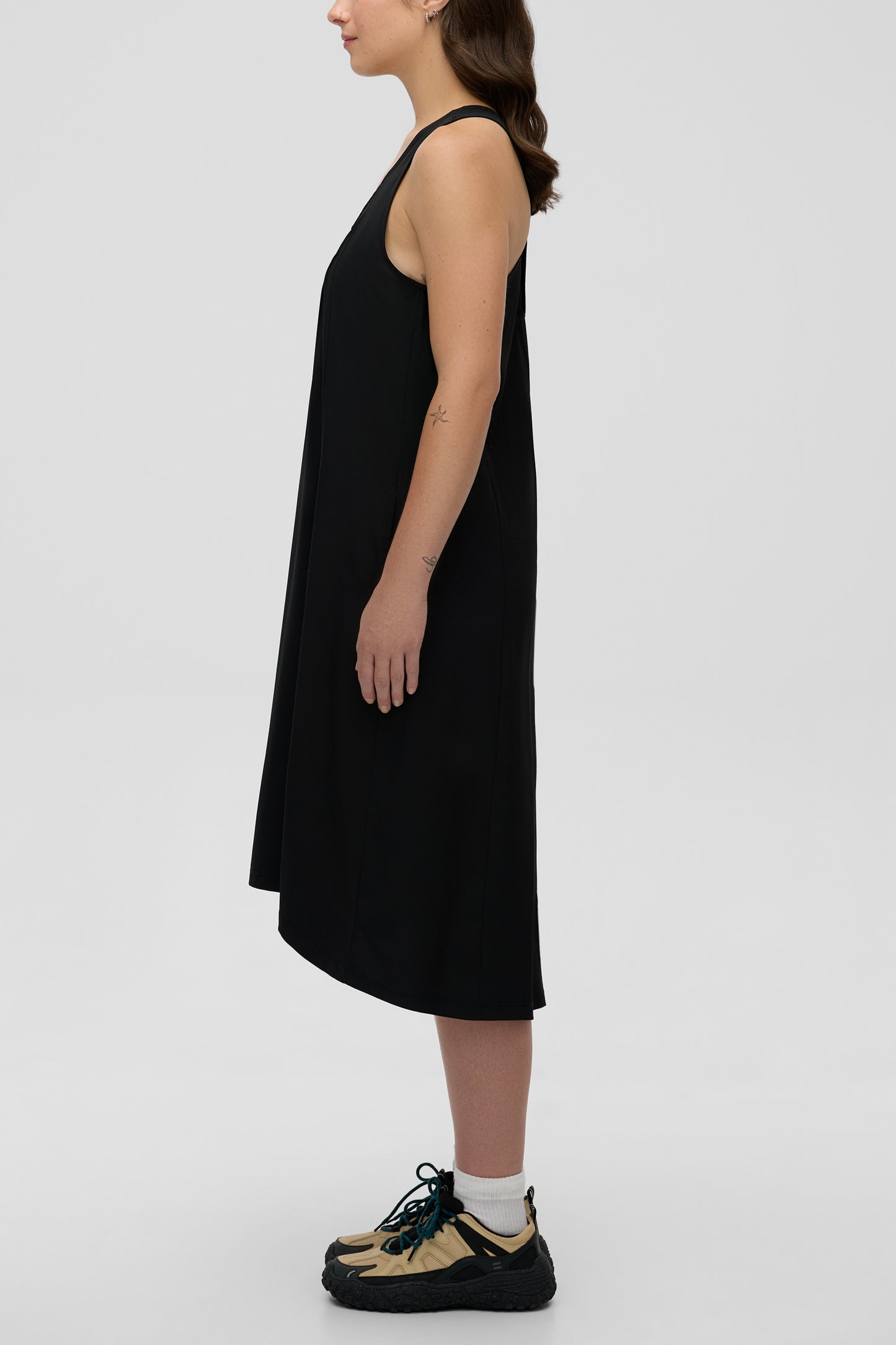 Robe technique à séchage rapide - Femme && GRIS FONCE