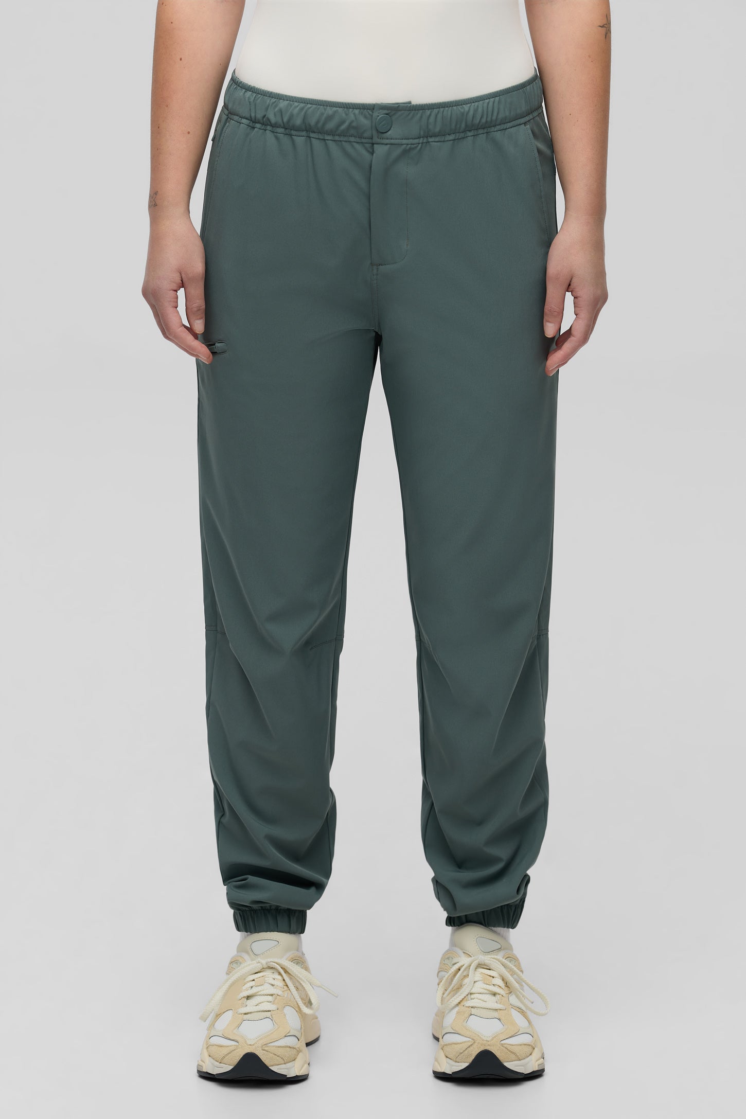 Pantalon jogger à séchage rapide - Femme && VERT