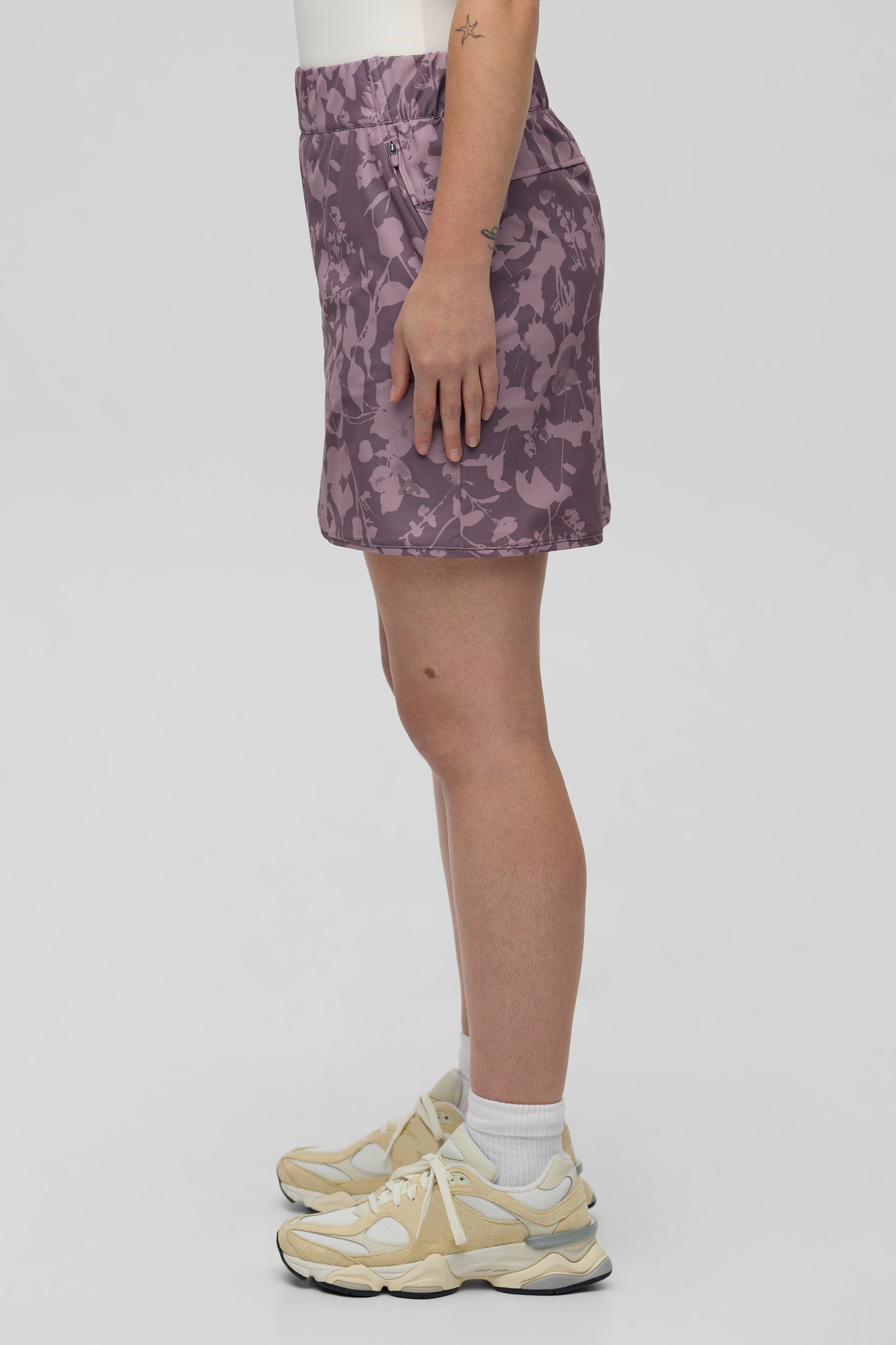 Jupe-short à séchage rapide - Femme && ROSE MULTI
