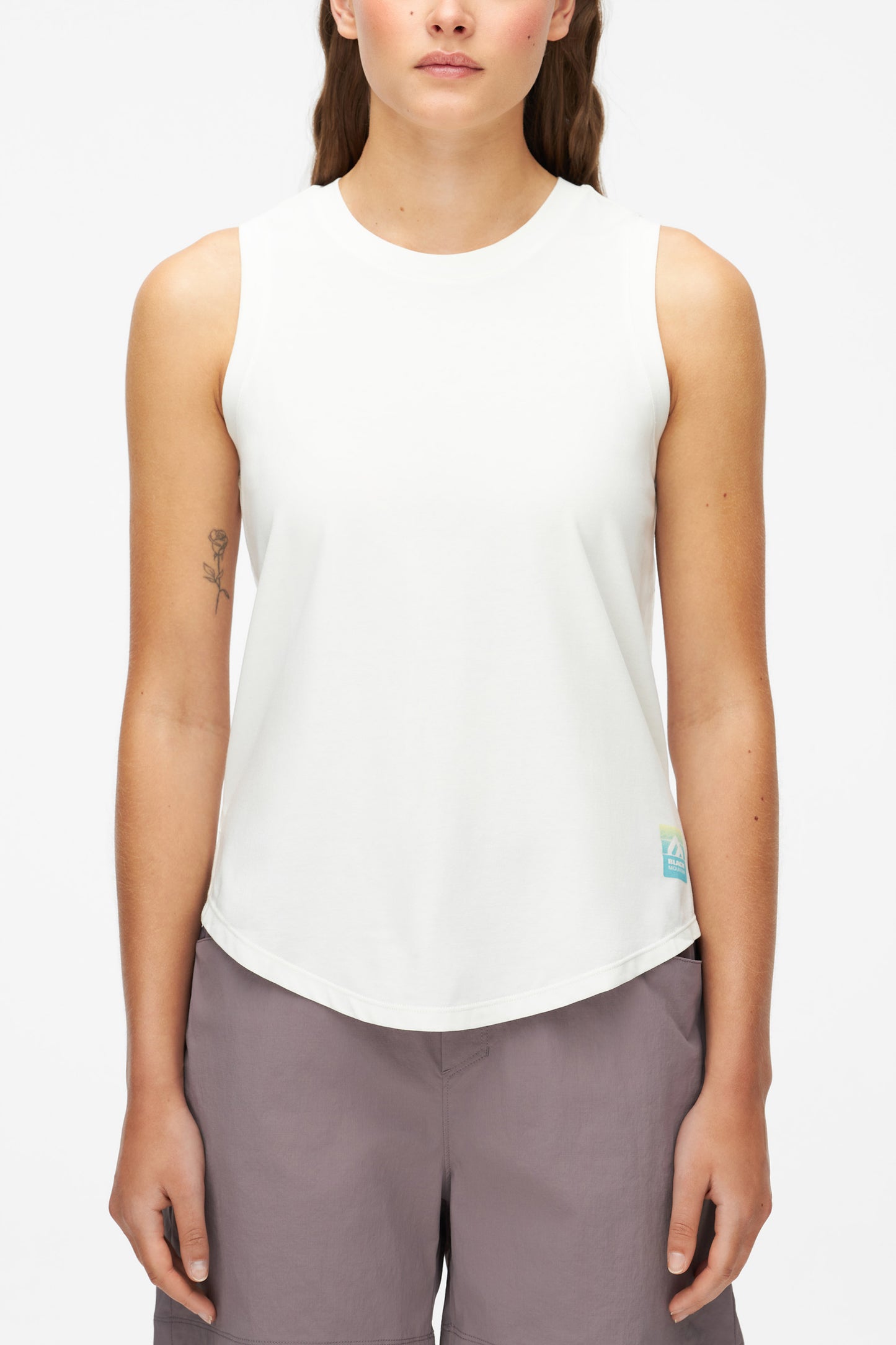 Camisole respirante en bambou et coton - Femme && BLANC