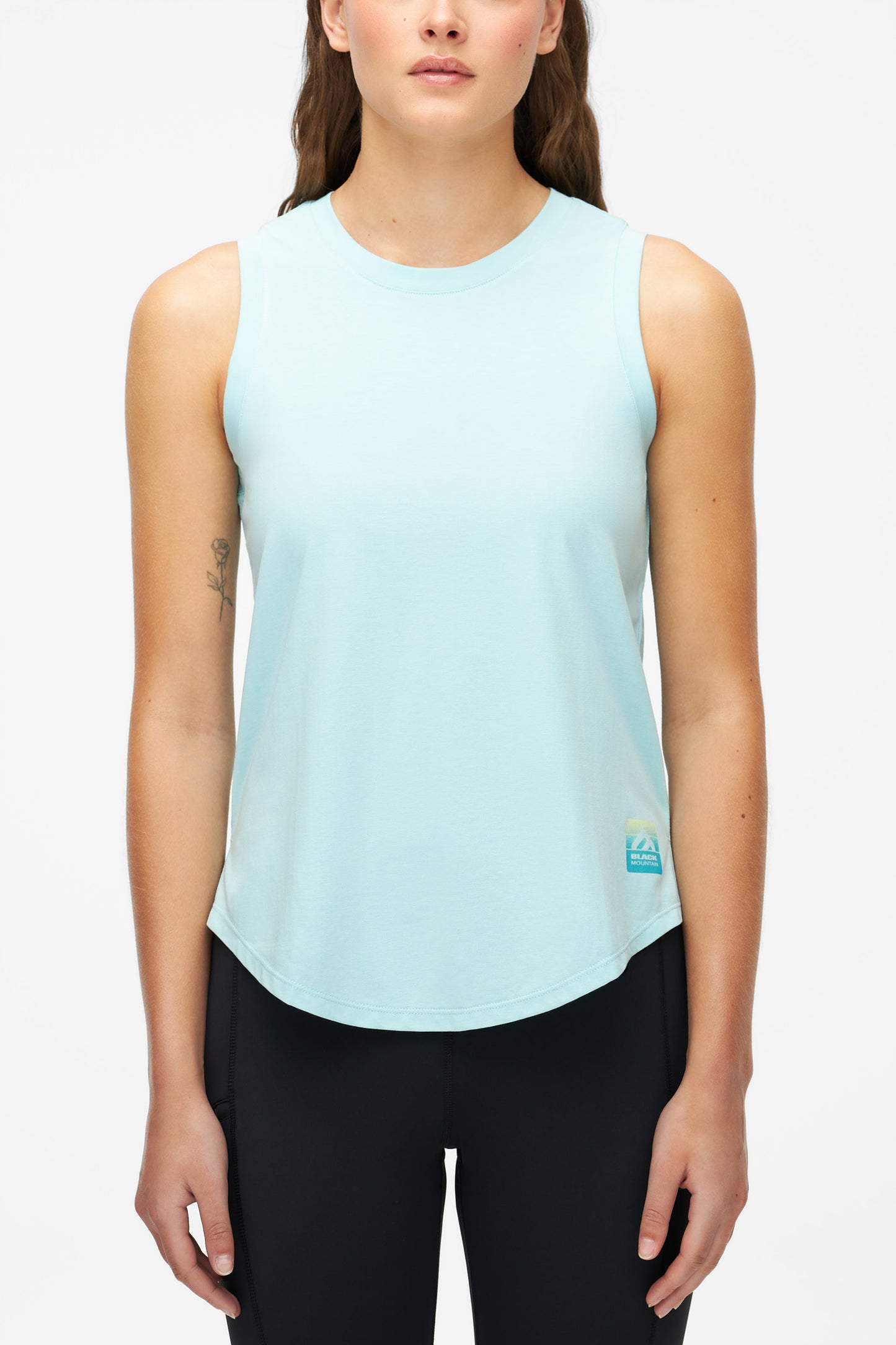 Camisole respirante en bambou et coton - Femme && TURQUOISE