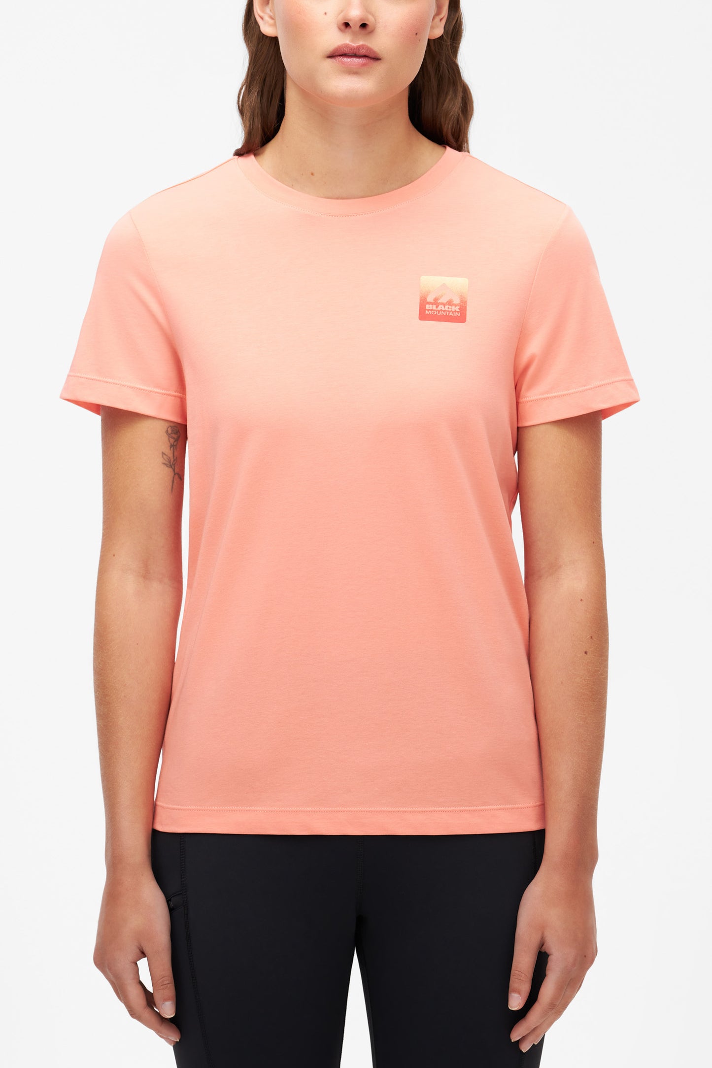T-shirt respirant en bambou et coton - Femme && ROSE