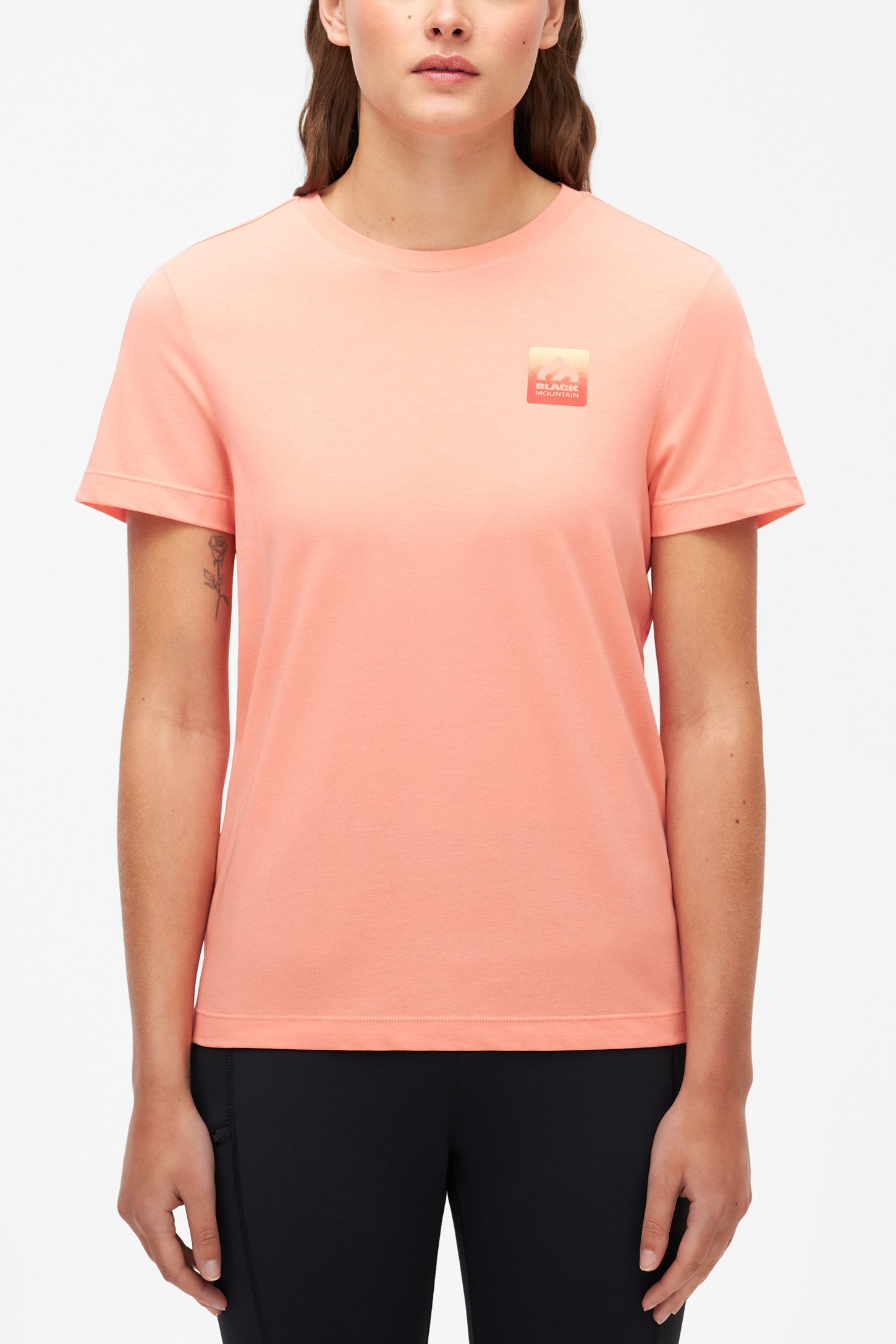 T-shirt respirant en bambou et coton - Femme && ROSE