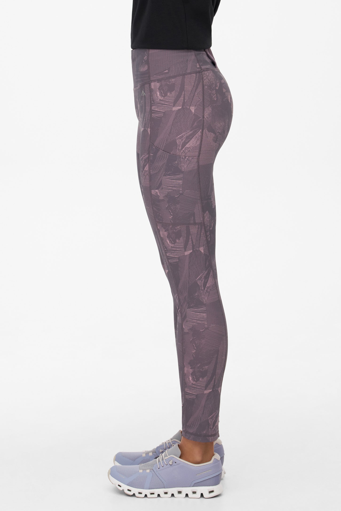 Legging antimicrobien à compression élevée - Femme && GRIS MULTI