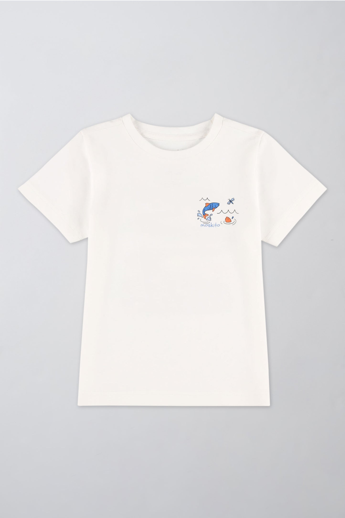T-shirt respirant en coton - Enfant garçon && BLANC
