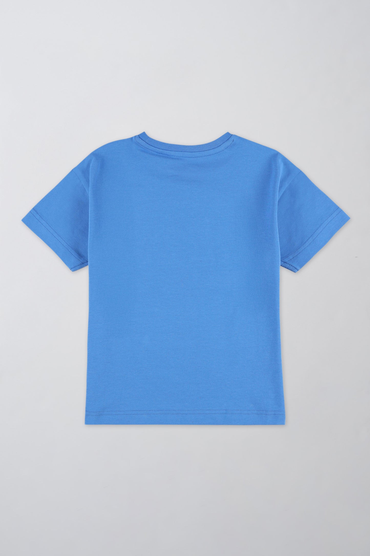 T-shirt léger en coton - Enfant garçon && BLEU