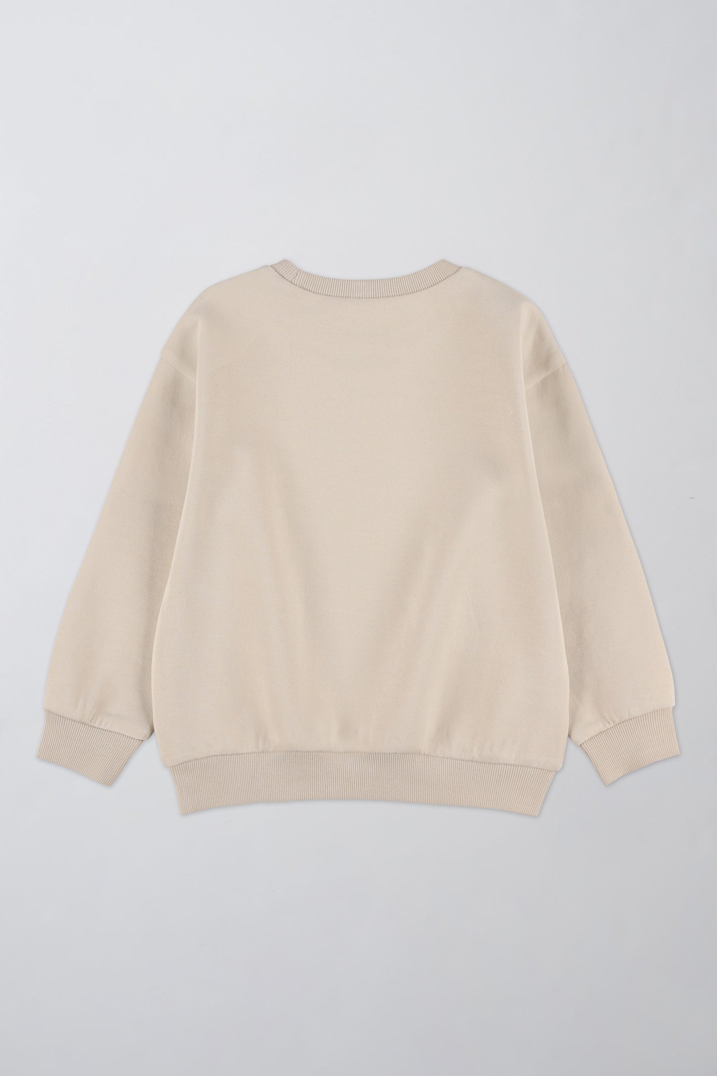 Chandail en coton ouaté confortable - Enfant garçon && BEIGE