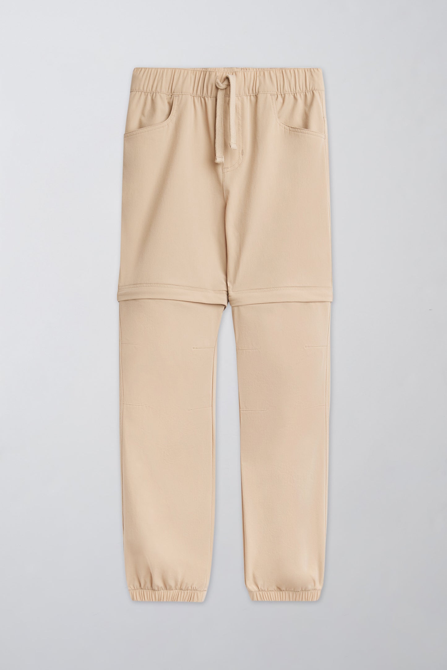 Pantalon résistant convertible en short - Enfant garçon && BRUN