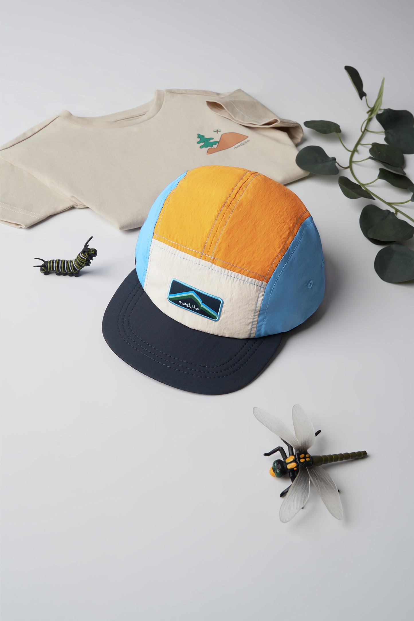Casquette colorée ajustable en taffetas - Enfant garçon && BLEU
