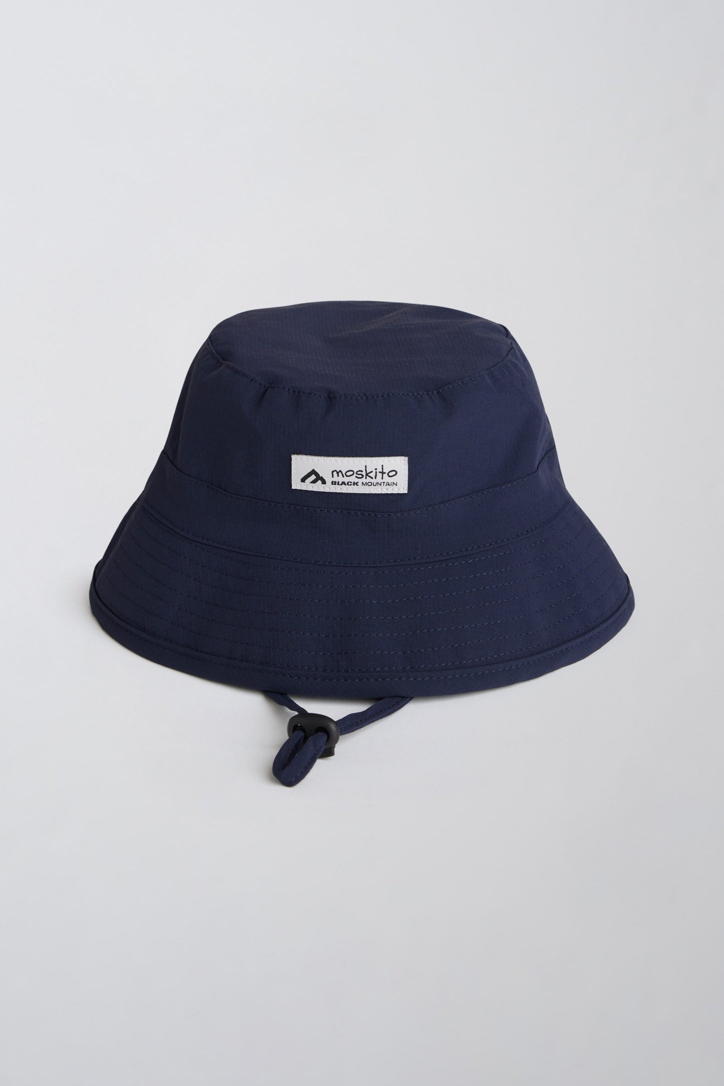 Chapeau cloche minimaliste en ripstop - Enfant garçon && NOIR