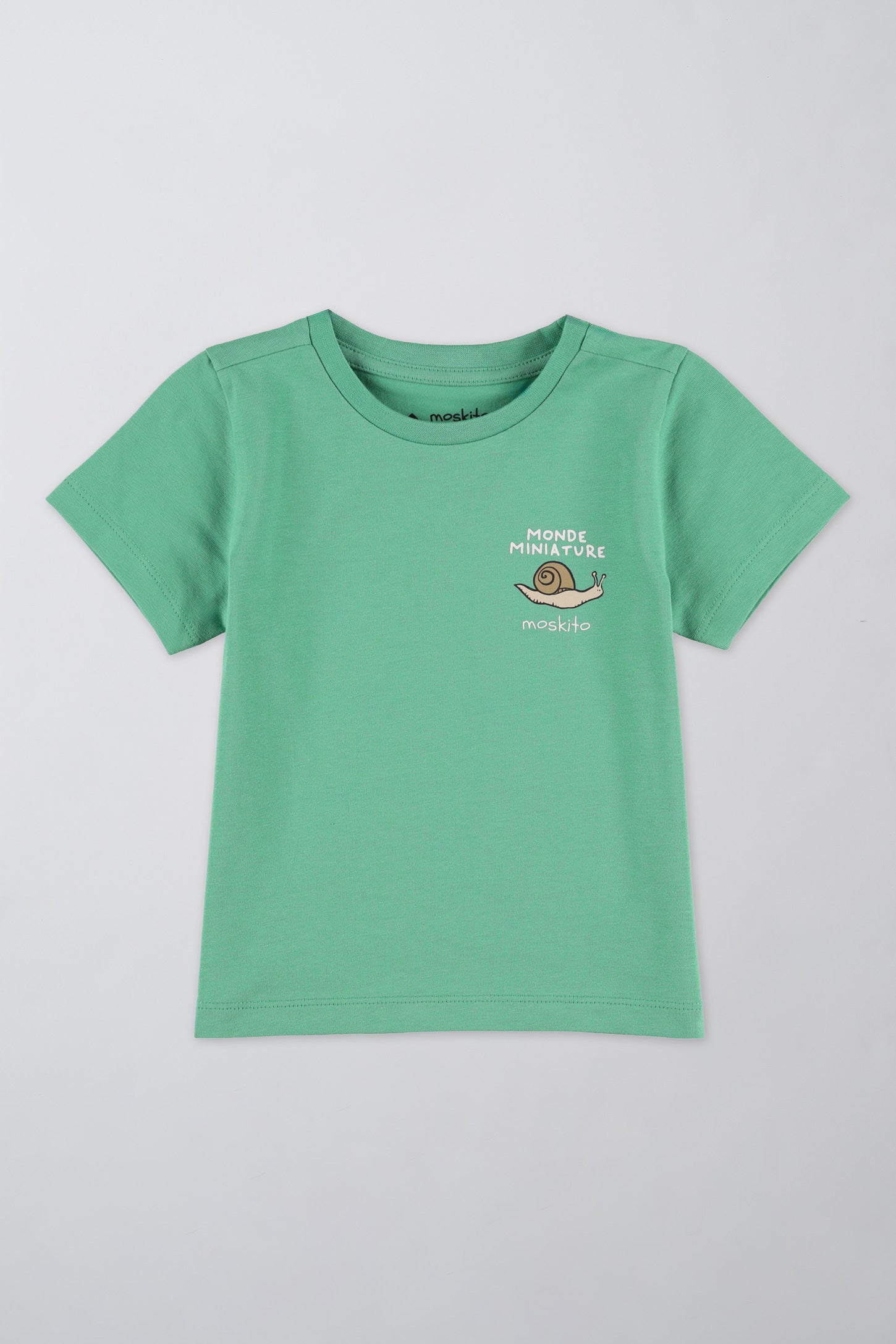 T-shirt respirant en coton - Bébé garçon && VERT