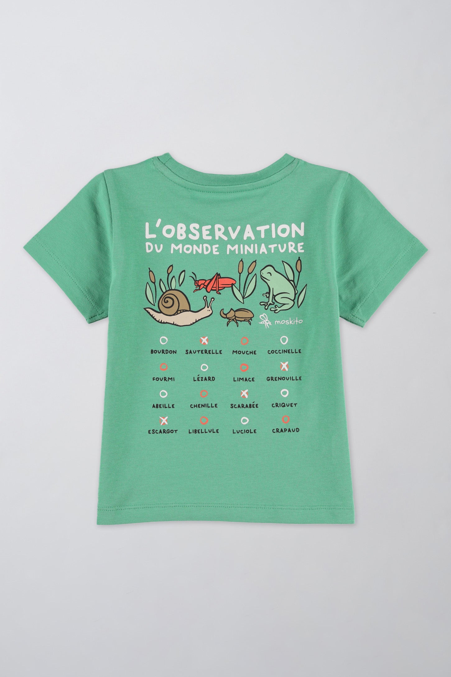 T-shirt respirant en coton - Bébé garçon && VERT