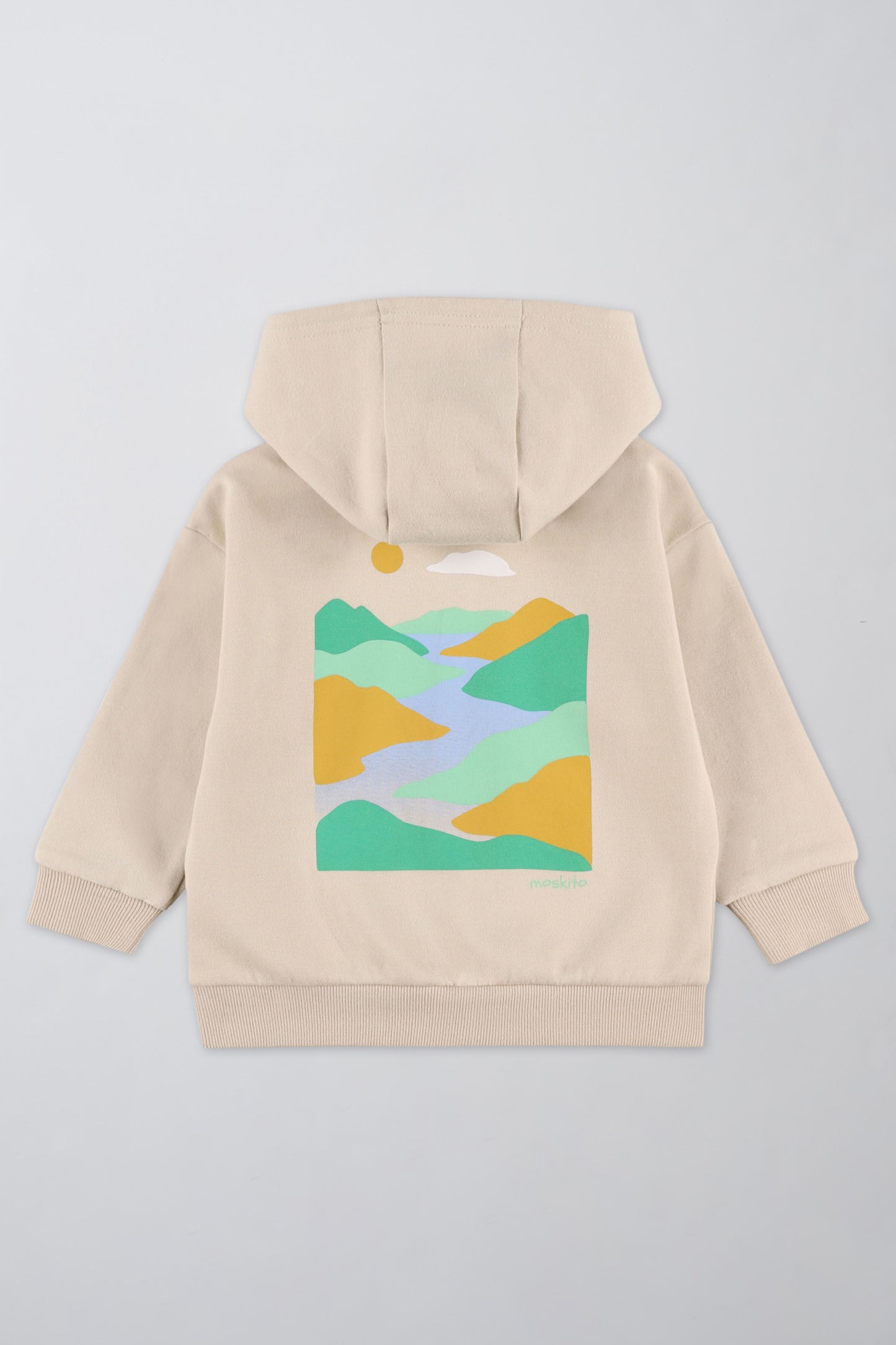 Veste en coton ouaté à capuchon - Bébé garçon && BEIGE