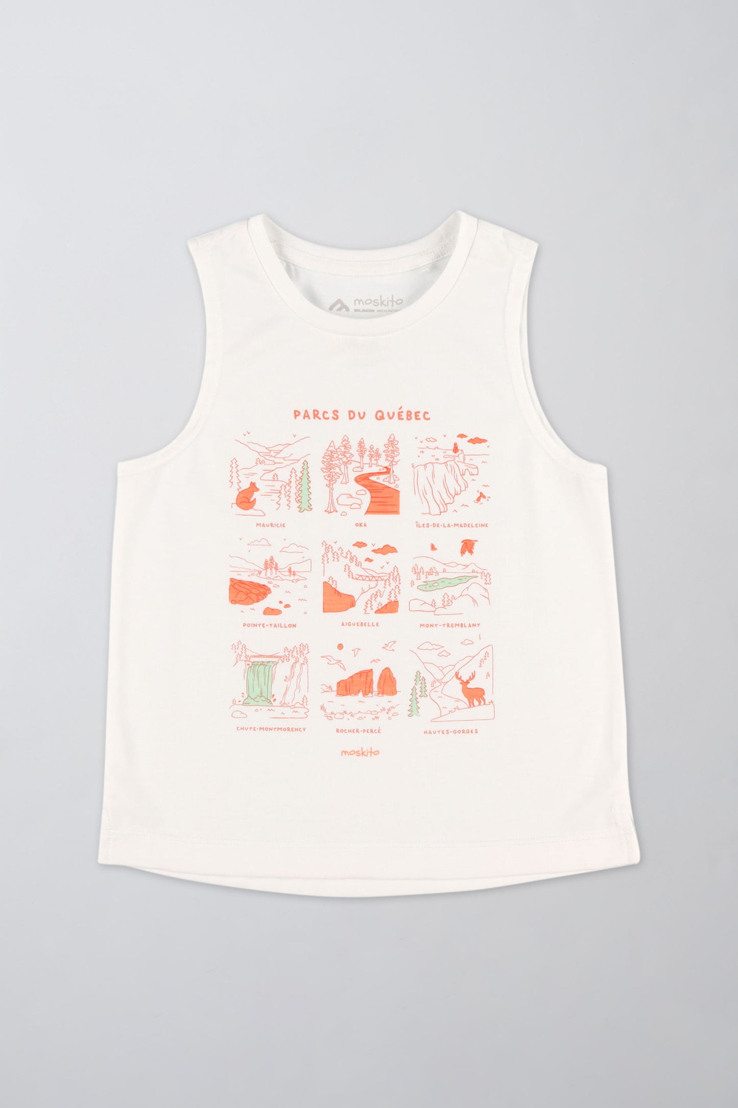 Camisole légère en lyocell - Enfant fille && BLANC