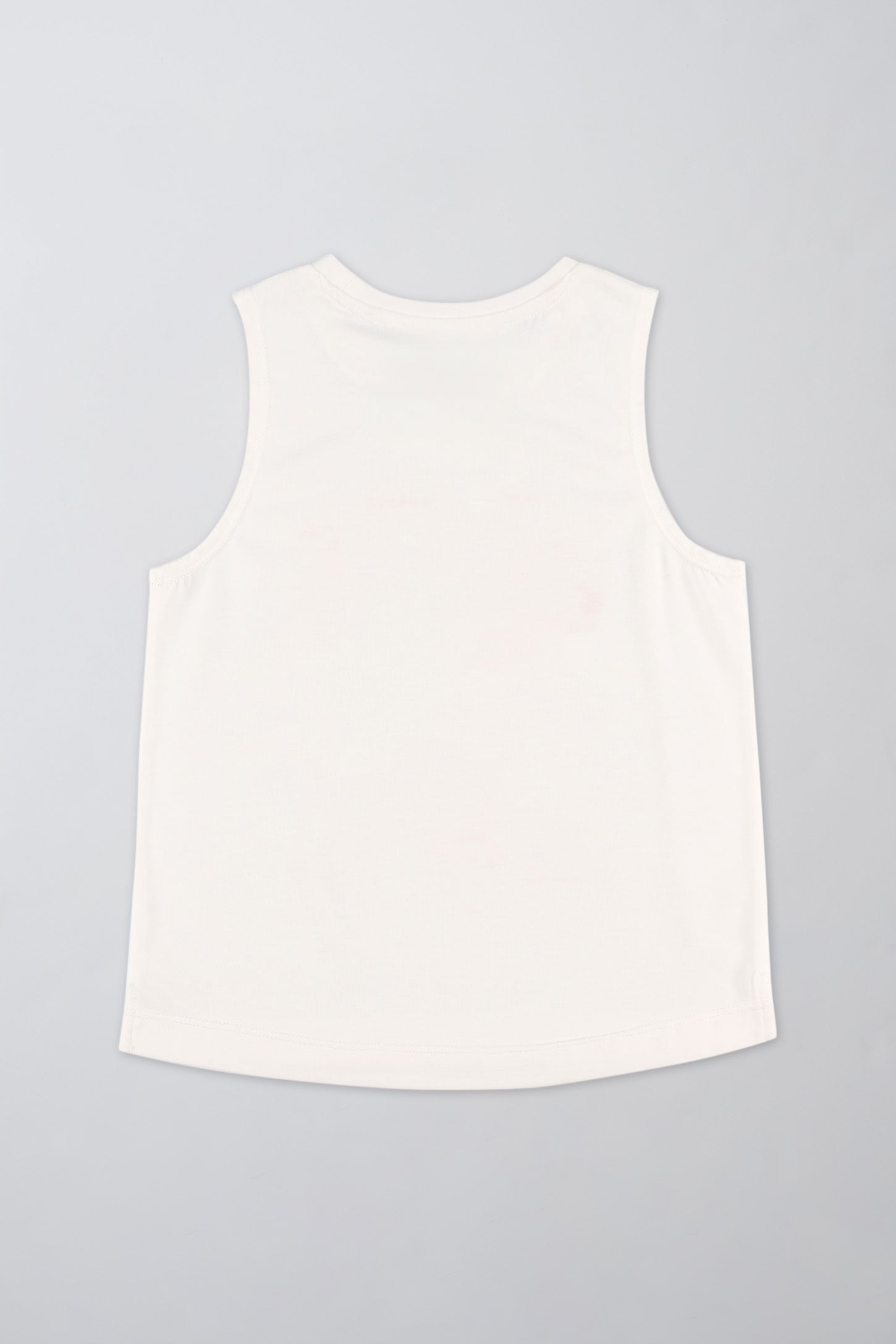 Camisole légère en lyocell - Enfant fille && BLANC