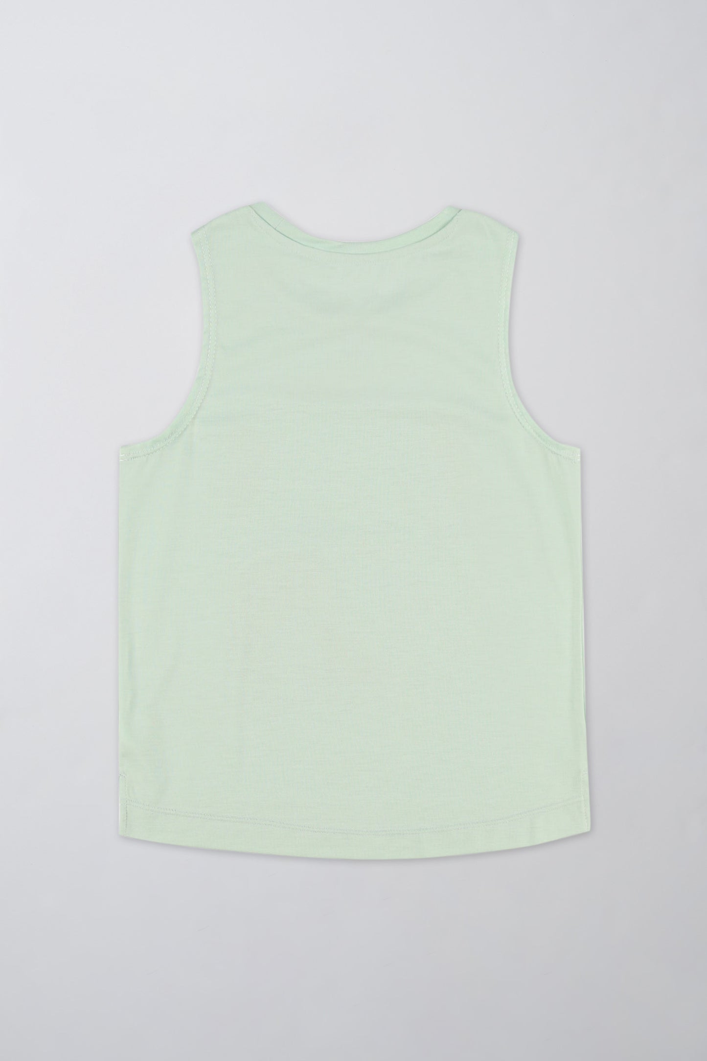 Camisole légère en lyocell - Enfant fille && VERT