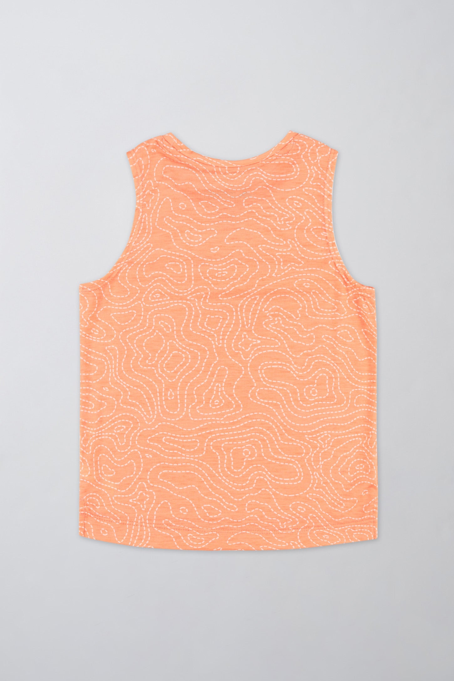 Camisole légère en lyocell - Enfant fille && ORANGE