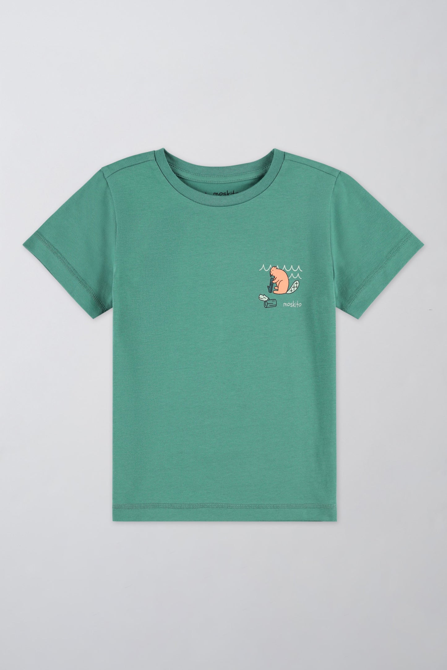 T-shirt respirant en coton - Enfant fille && VERT