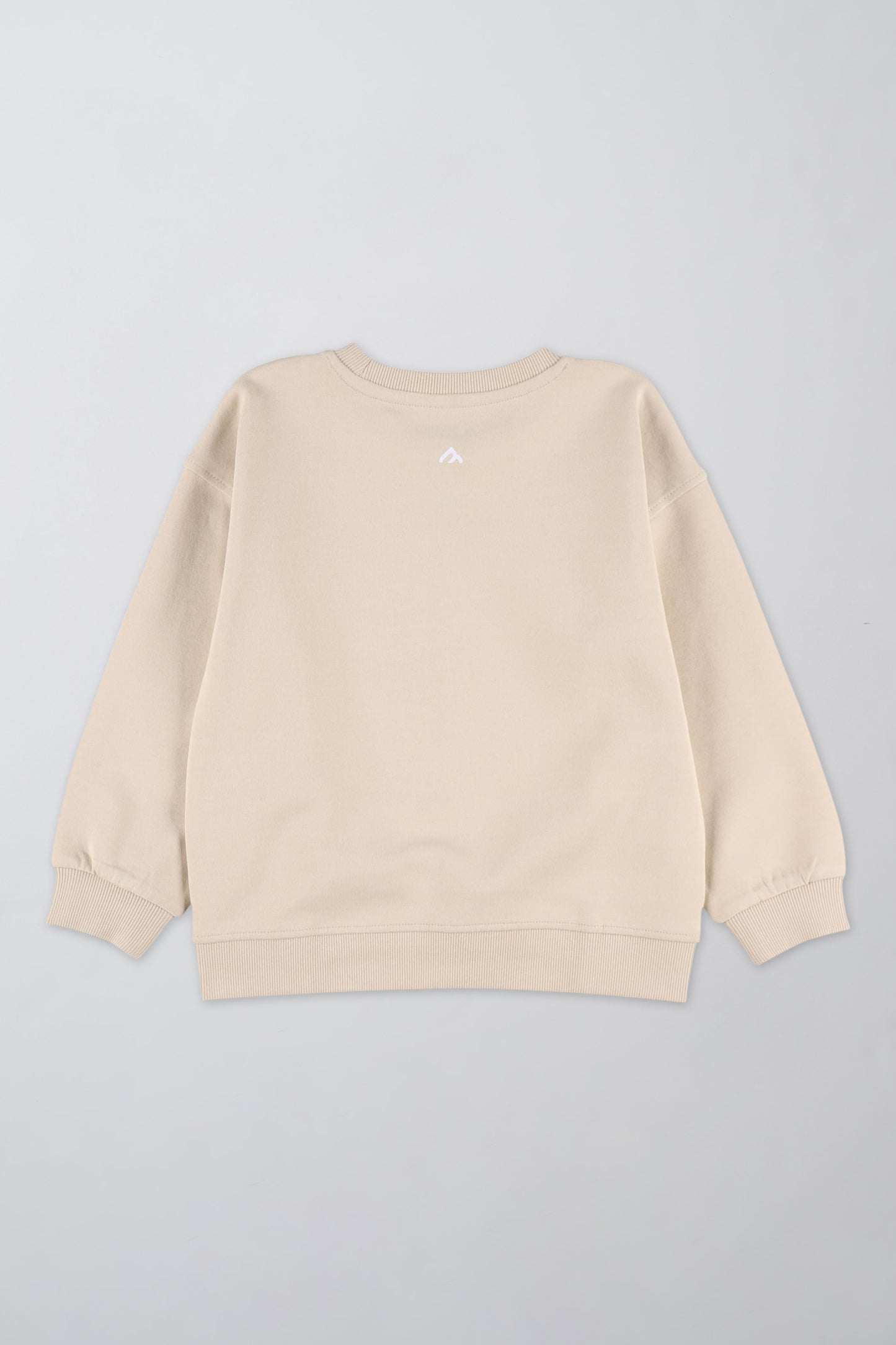 Chandail en coton ouaté respirant - Enfant fille && BEIGE