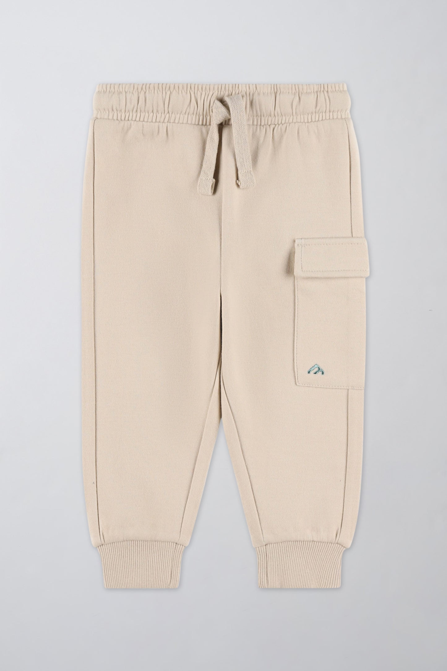 Pantalon jogger extensible - Bébé fille && BEIGE